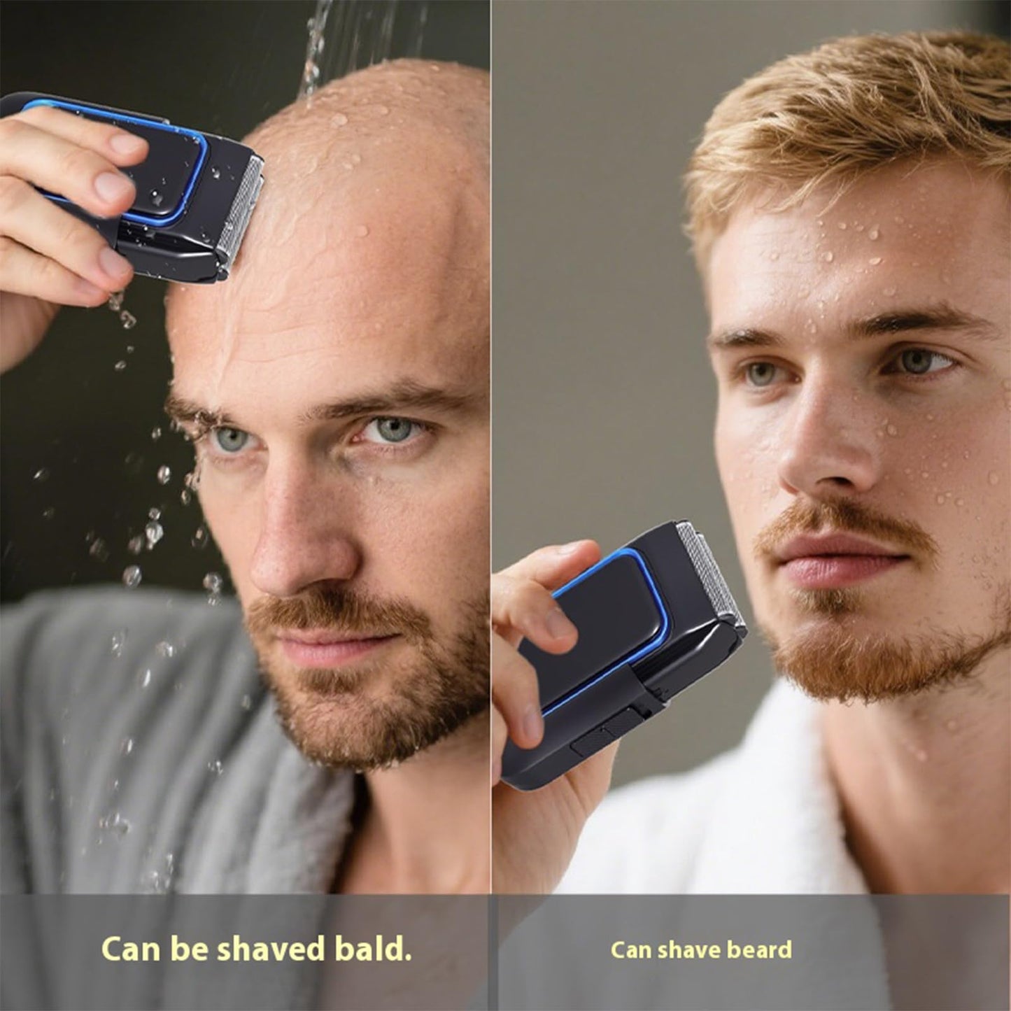 Men's Reciprocating Cordless Shaver Electric Rechargeable Beard Trimmer Multifunction Grooming Electric for Men Beauty and Personal Care Shurhome