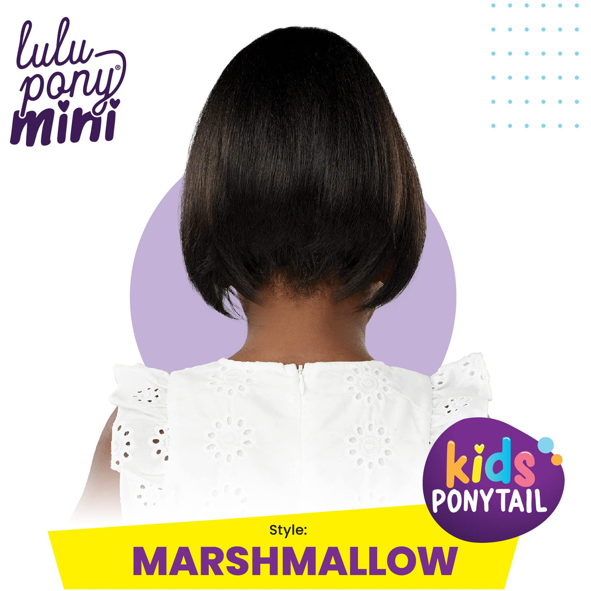 Sensationnel Lulupony Mini-Marshmallow,1 JETBLACK