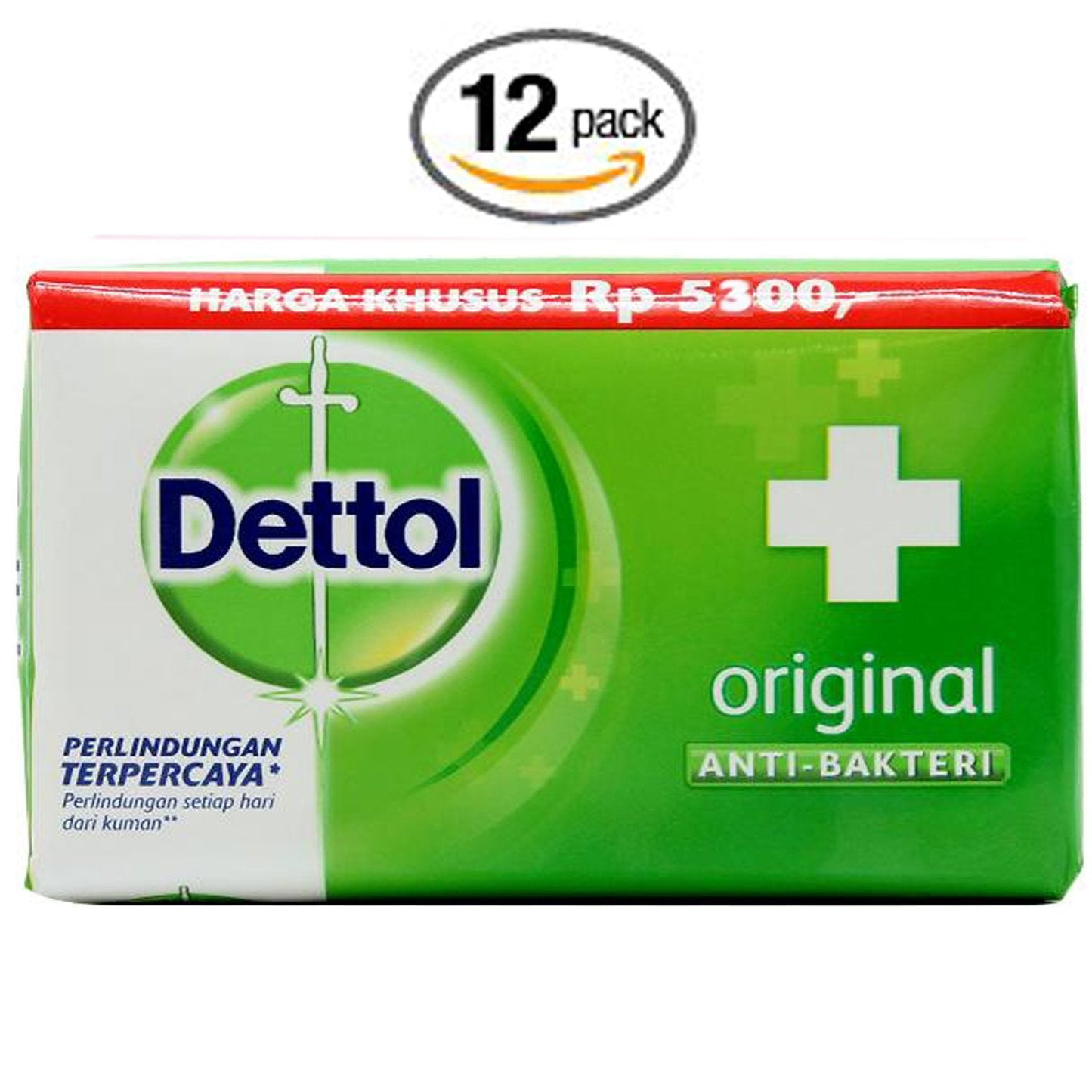 Dettol Anti-Bacterial Hand and Body Bar Soap, Original, 110 Gr / 3.88 Oz (Pack of 12) Beauty & Personal Care Dettol