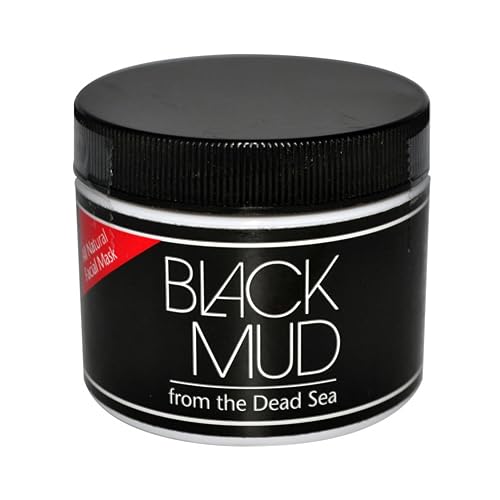 Black Mud All Natural Facial Mask 3 Ounce Cream Beauty & Personal Care Sea Minerals
