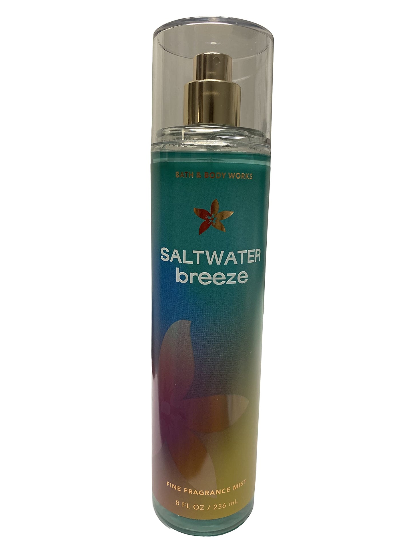 Bath and Body Works Saltwater Breeze Fine Fragrance Mist 8 Fluid Ounce (2022 Limited Edition) Beauty & Personal Care Bath & Body Works