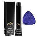Cree Professional Blue - Permanent Hair Color - Long Lasting, Rich Vibrant - Gray Coverage 100ml - 3.4 fl.oz. Beauty & Personal Care Créé