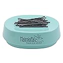 HairpinPal Magnetic Bobby Pin Holder - Easy Hair Clip and Pin Collector - Manage Hair Clips - Keeps Rooms Tidy - Sea Foam Teal - Made in the USA Beauty & Personal Care Blue Feather Products, Inc.