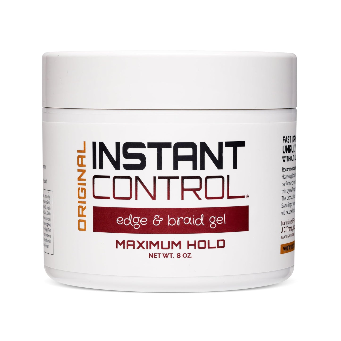 Instant Control Edge & Braid Gel Original (8 Ounce) Beauty & Personal Care Instant Control