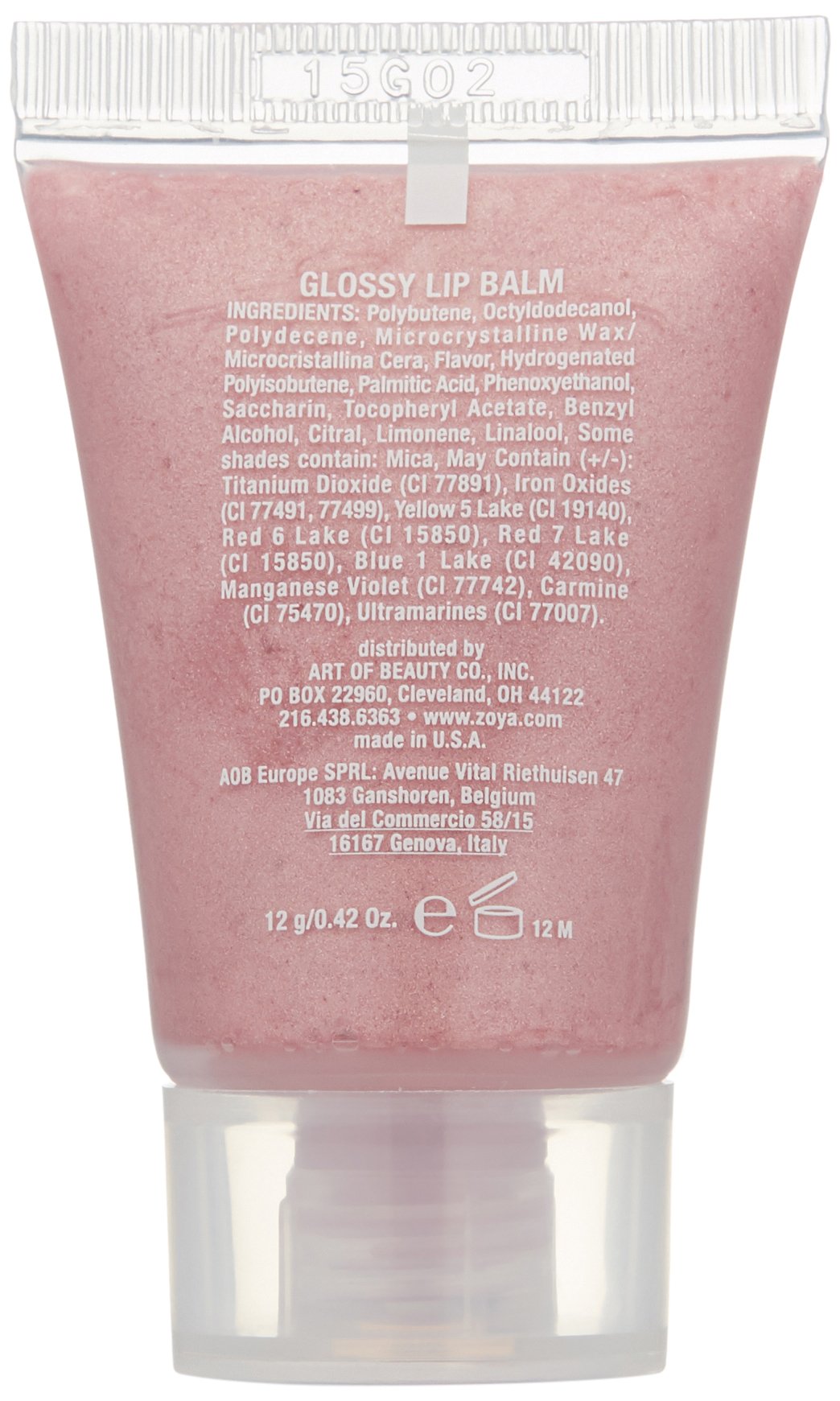 ZOYA Lip Gloss, Luvie, 0.42 oz. Beauty & Personal Care ZOYA