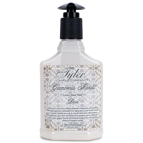 Tyler Glamorous Hands Diva Luxury Hand Wash 8 Ounce Beauty & Personal Care TYLER CANDLE COMPANY