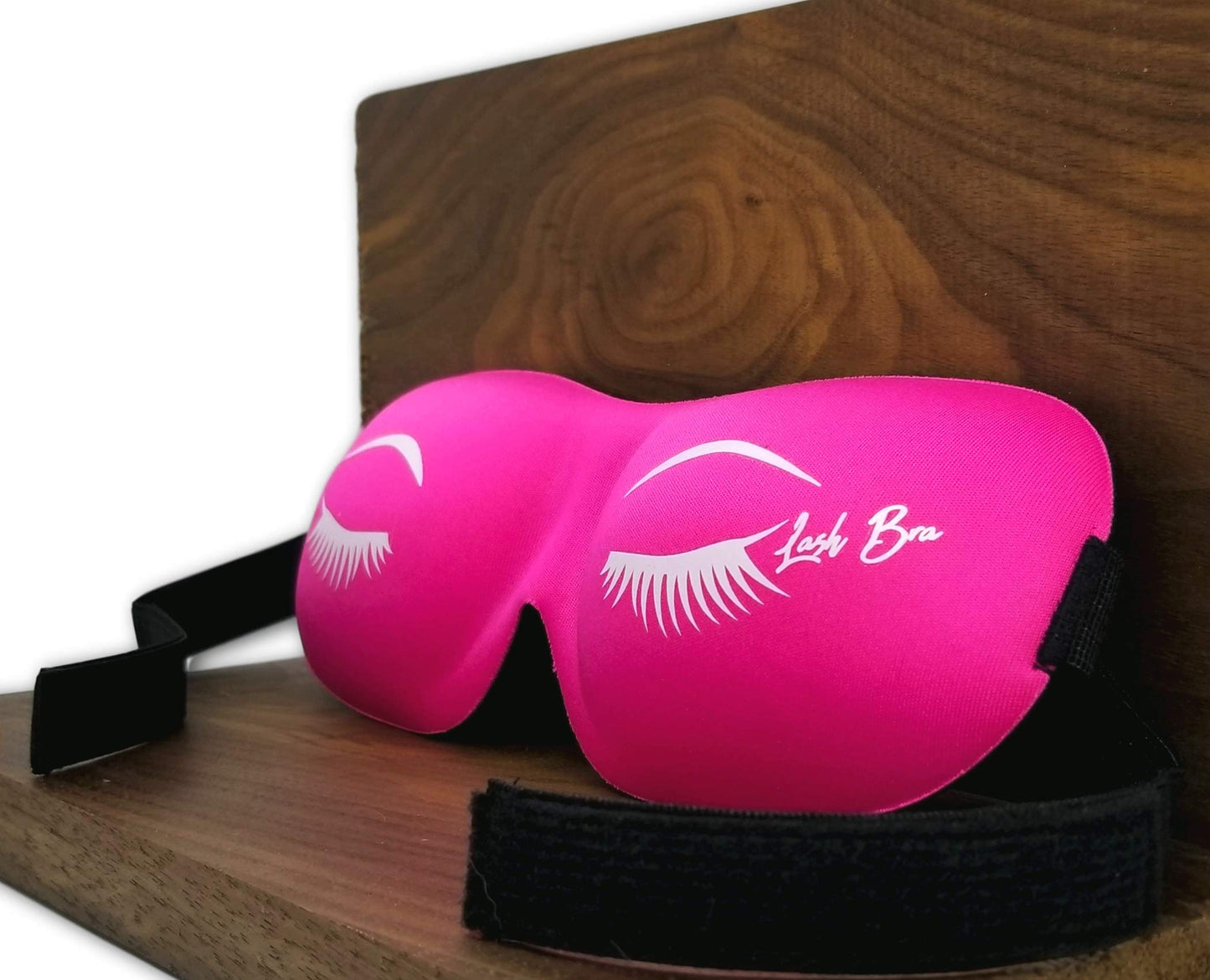 Eyelash Extensions Aftercare Kit With Sealant, Brush, Spoolie and 3D Deep Contour Sleep Mask! Protects Volume Lashes While Sleeping - PINK Lash Bra Beauty & Personal Care MBsupply