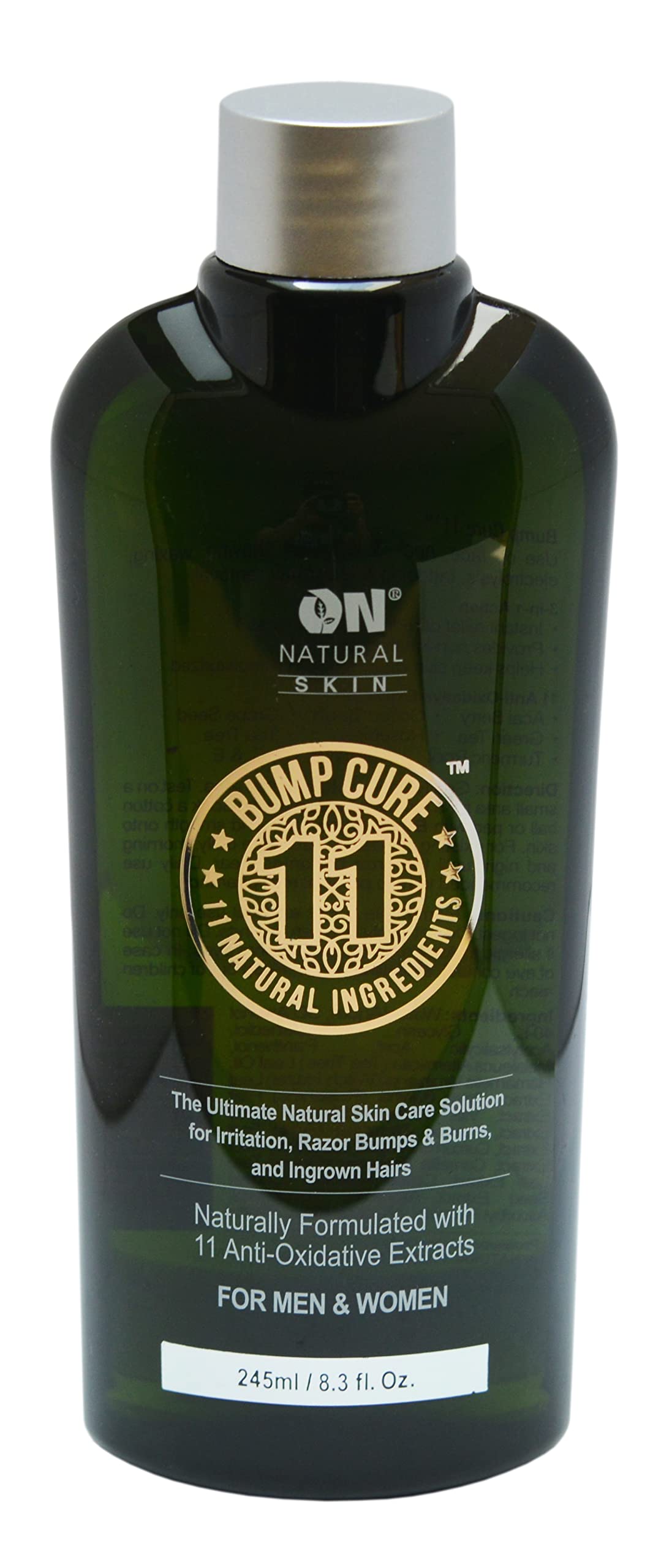 ON Natural Skin Bump Care 11 Natural Ingredients for Men and Women - For irritations, Razor, Bumps & burns and Ingrown Hairs (8.3 oz) Beauty and Personal Care On Natural