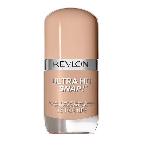 REVLON Ultra HD Snap Nail Color, Natural Rich Glossy Polish, 100% Vegan Formula, No Base or Top Coat Needed, 012 Driven, 0.27 fl oz Beauty & Personal Care REVLON