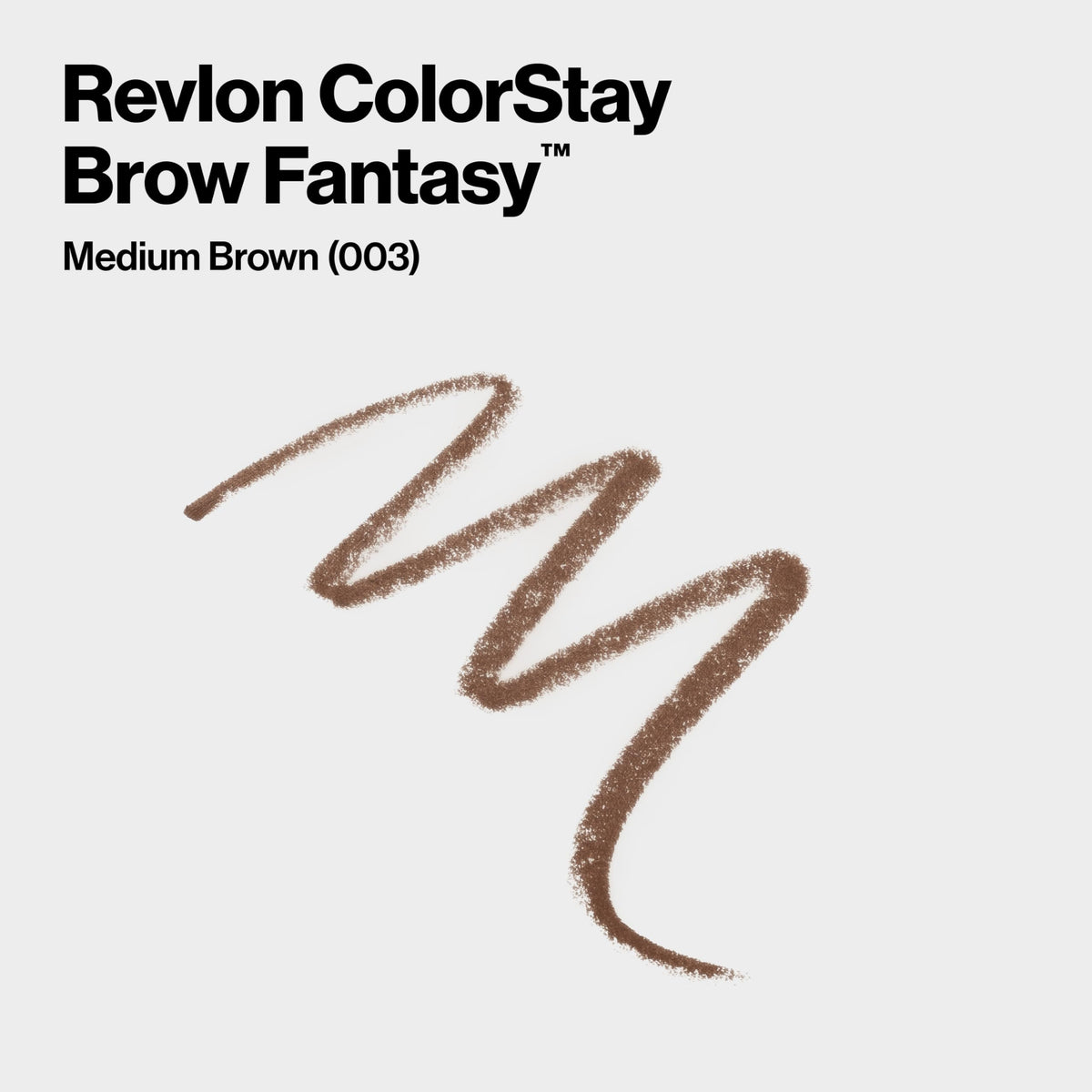 Revlon ColorStay Brow Fantasy, All In One Eyebrow Powder Pencil with Shaping Clear Gel, Smudge-proof, Stocking Stuffer for Women, 003 Medium Brown Beauty & Personal Care REVLON
