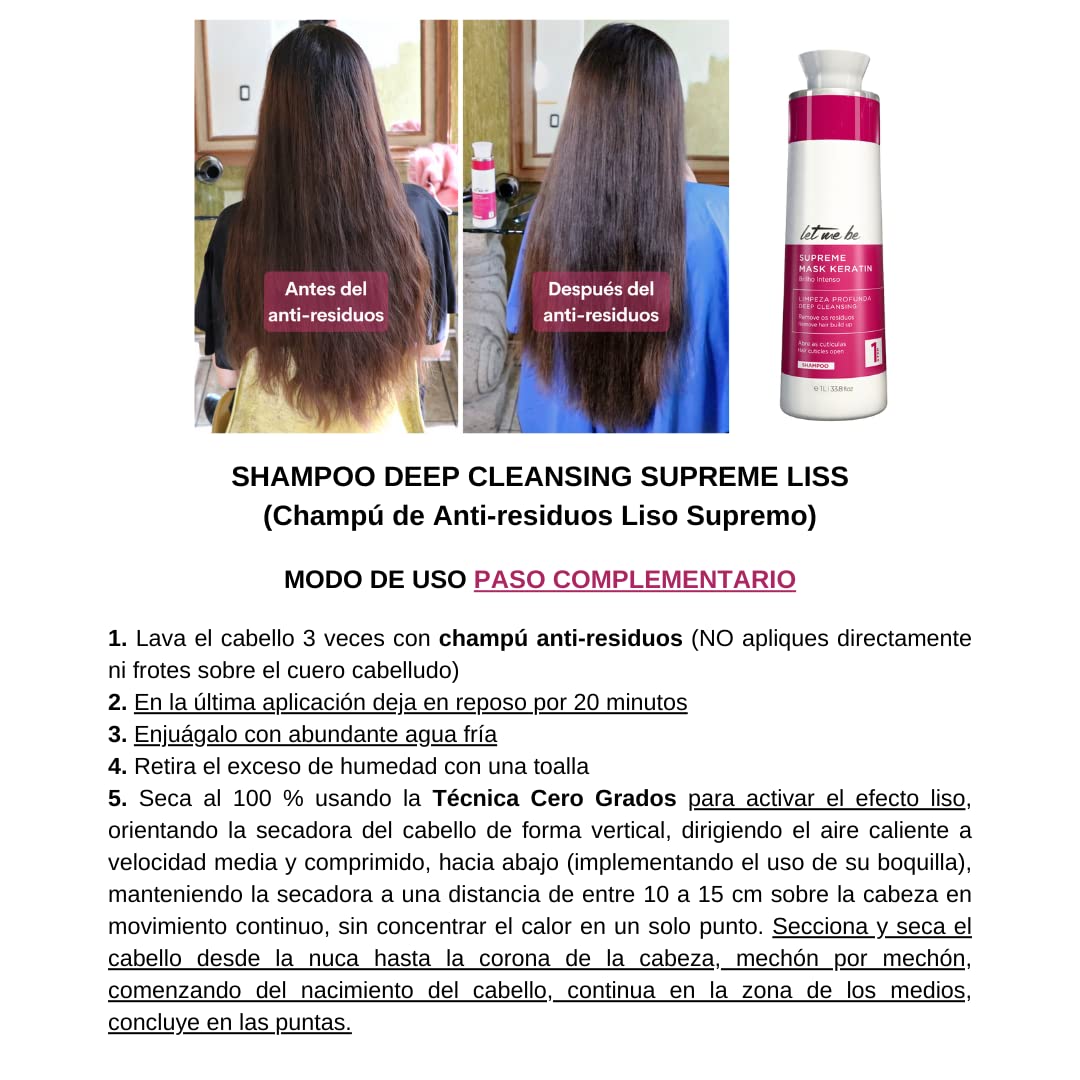 Let Me Be Blond Expert Purple Toning Mask 1000ml / 33.8 oz - Protein Smoothing Treatment for Blonde, Bleached, or Highlighted Hair - Anti-Frizz Beauty & Personal Care Let Me Be