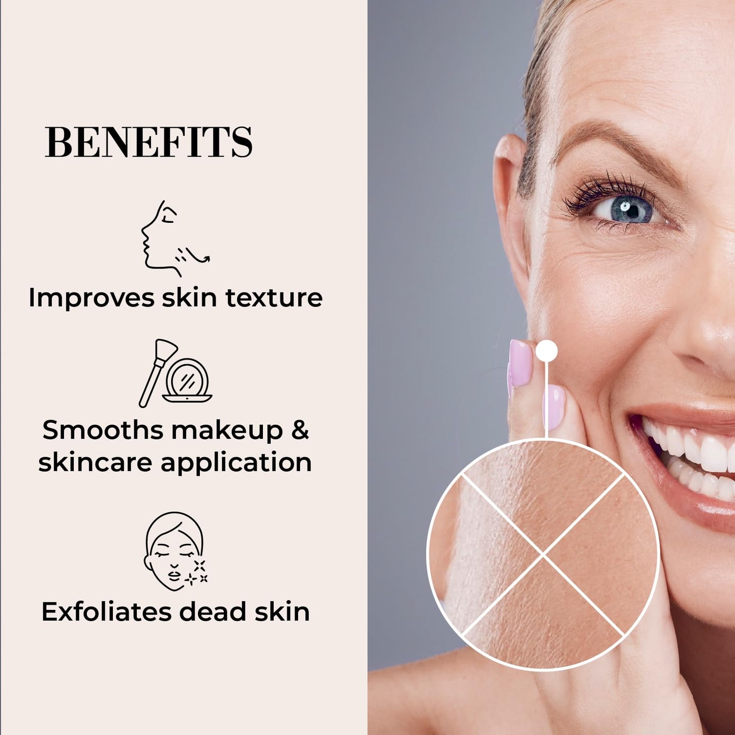 LUMINESS Silk & Smooth Skin Care Set: Flawless Facial Hair Removal & Face Moisturizer for Women - Painless Facial Razor for Lips, Chin, Peach Fuzz - 2 Beauty and Personal Care LUMINESS