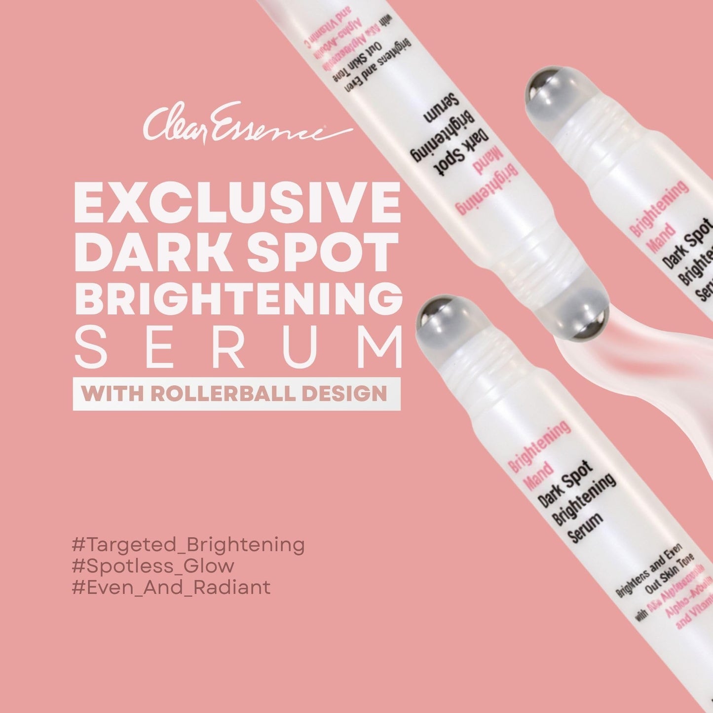 Clear Essence Dark Spot Correcting Serum Wand 0.34 oz | Vitamin C & Niacinamide Face Serum | For Uneven Skin Tone, Dark Spots & Acne Marks | Beauty & Personal Care Clear Essence