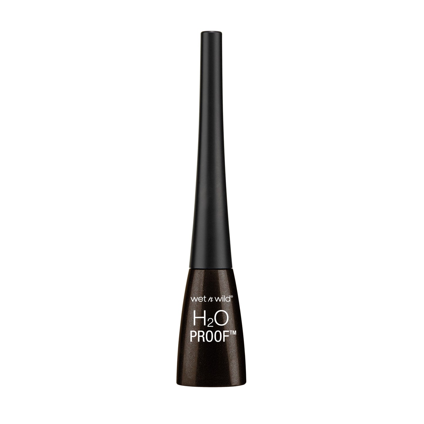 wet n wild H2O Proof Liquid Eyeliner, Waterproof & Smudge-Proof, Long-Lasting Definition, Precise Brush Applicator, Cruelty-Free - Dark Brown Beauty & Personal Care wet n wild