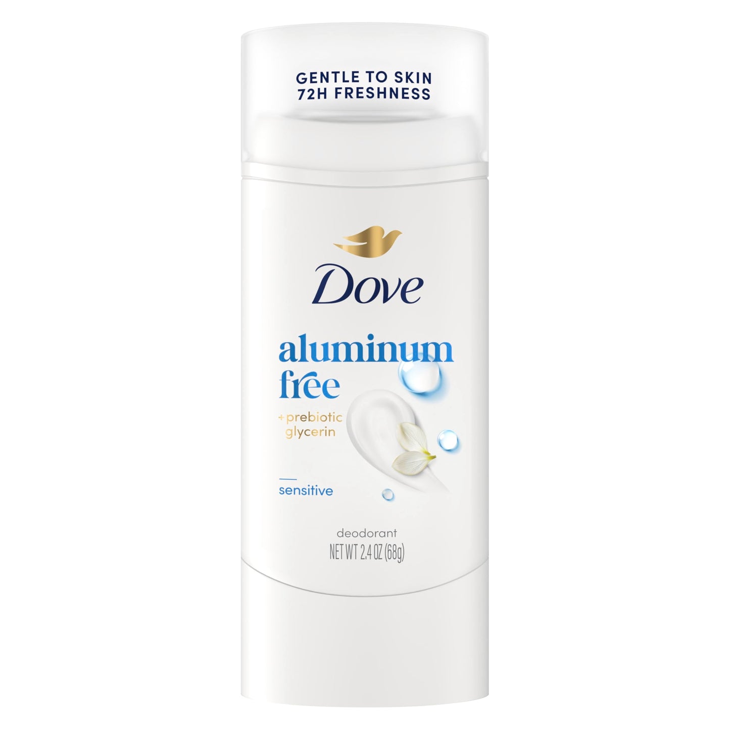 Dove Deodorant Stick Sensitive for 72 Hour Odor Protection Aluminum Free 2.4 oz Beauty and Personal Care Dove