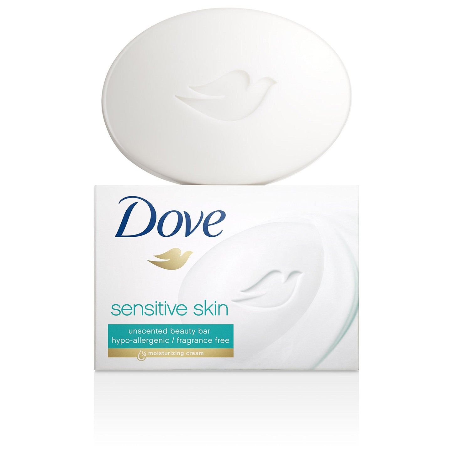 Dove Beauty Bar, Sensitive Skin 4 oz, 14 Bar Beauty & Personal Care Dove