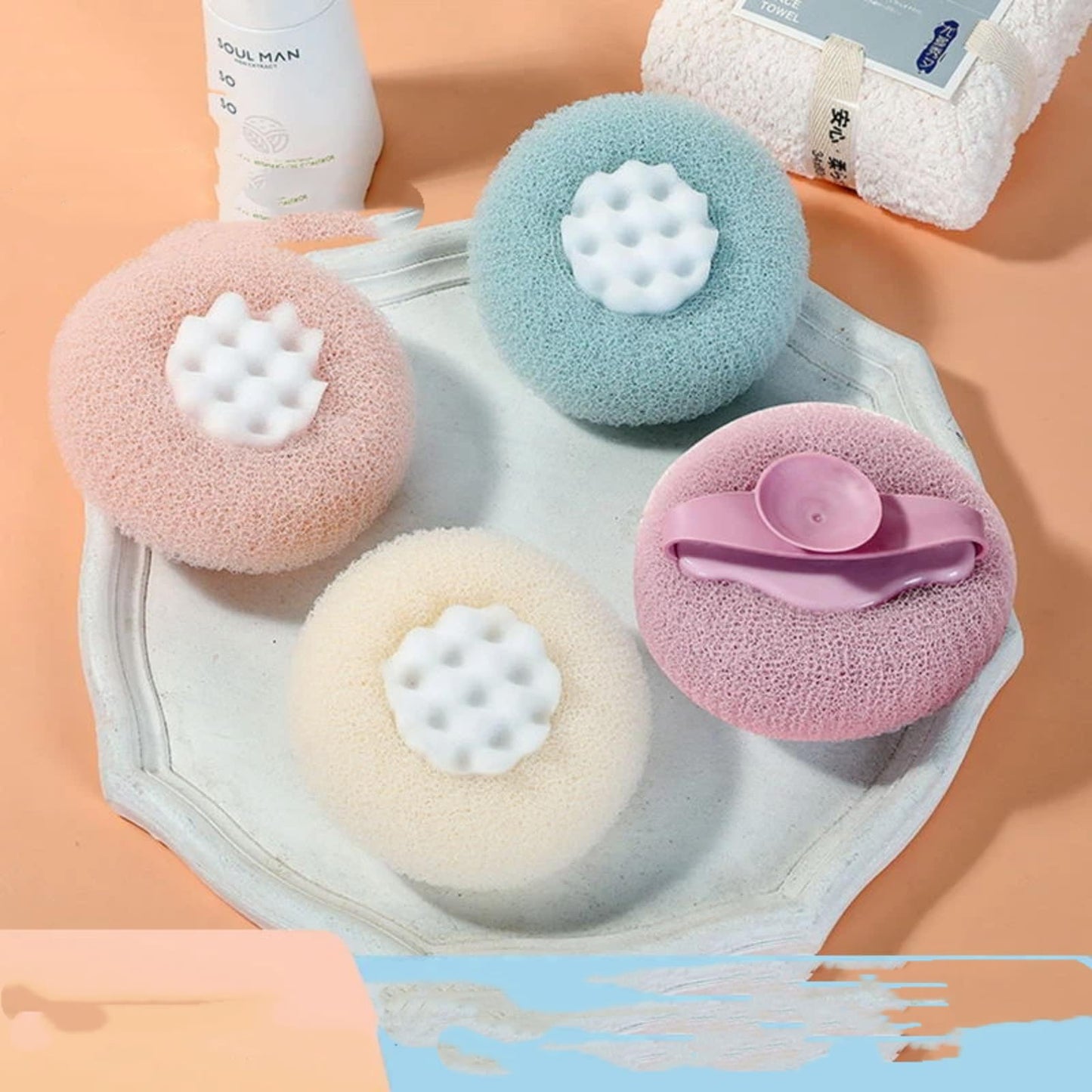 Suction Cup Bath Ball Beauty and Personal Care PXUYANSGZ