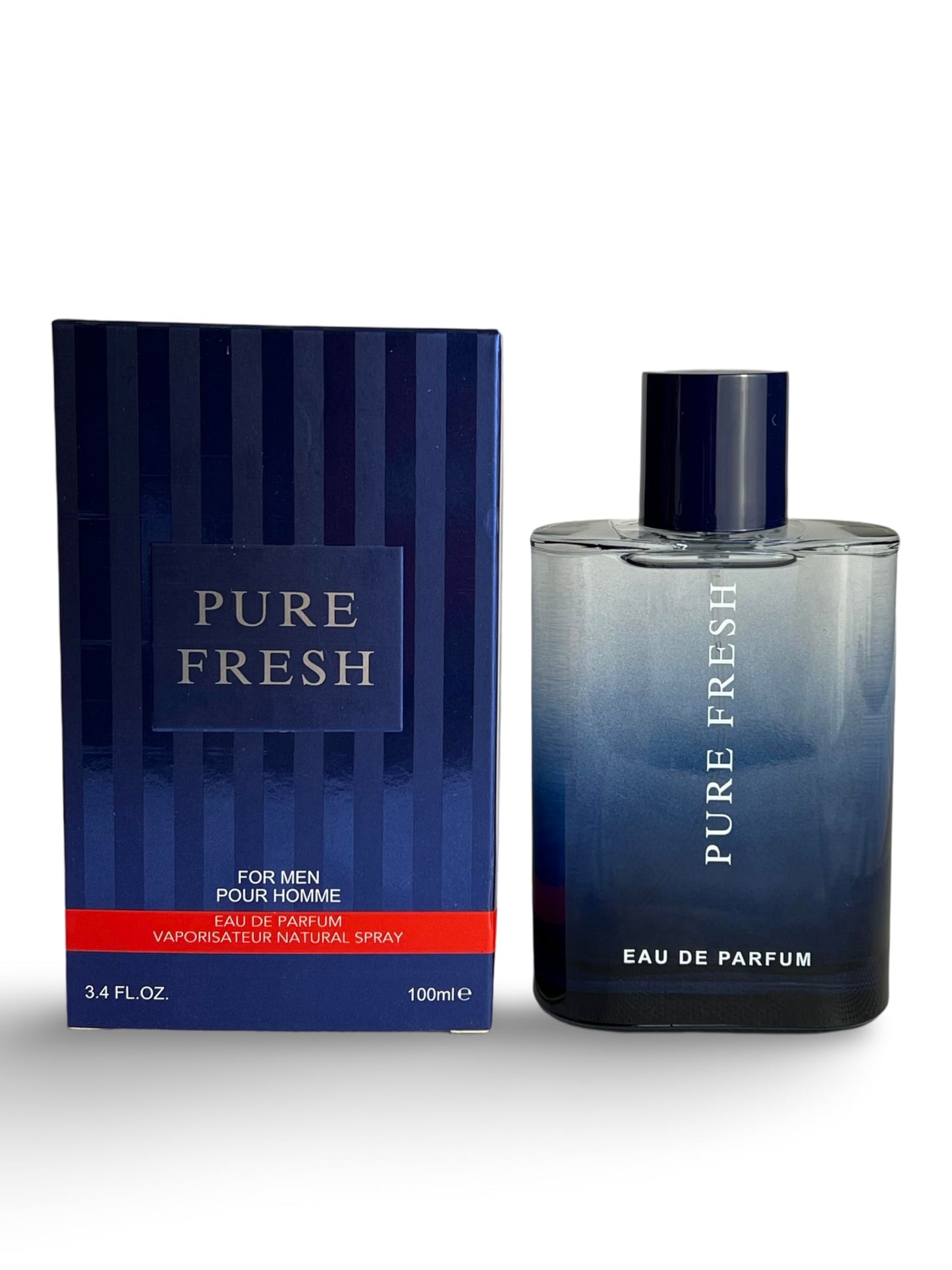 PURE FRESH Eau de Parfum for Men, 3.4 Fl Oz, Warm, Woody, Floral Scent Beauty & Personal Care United Scents