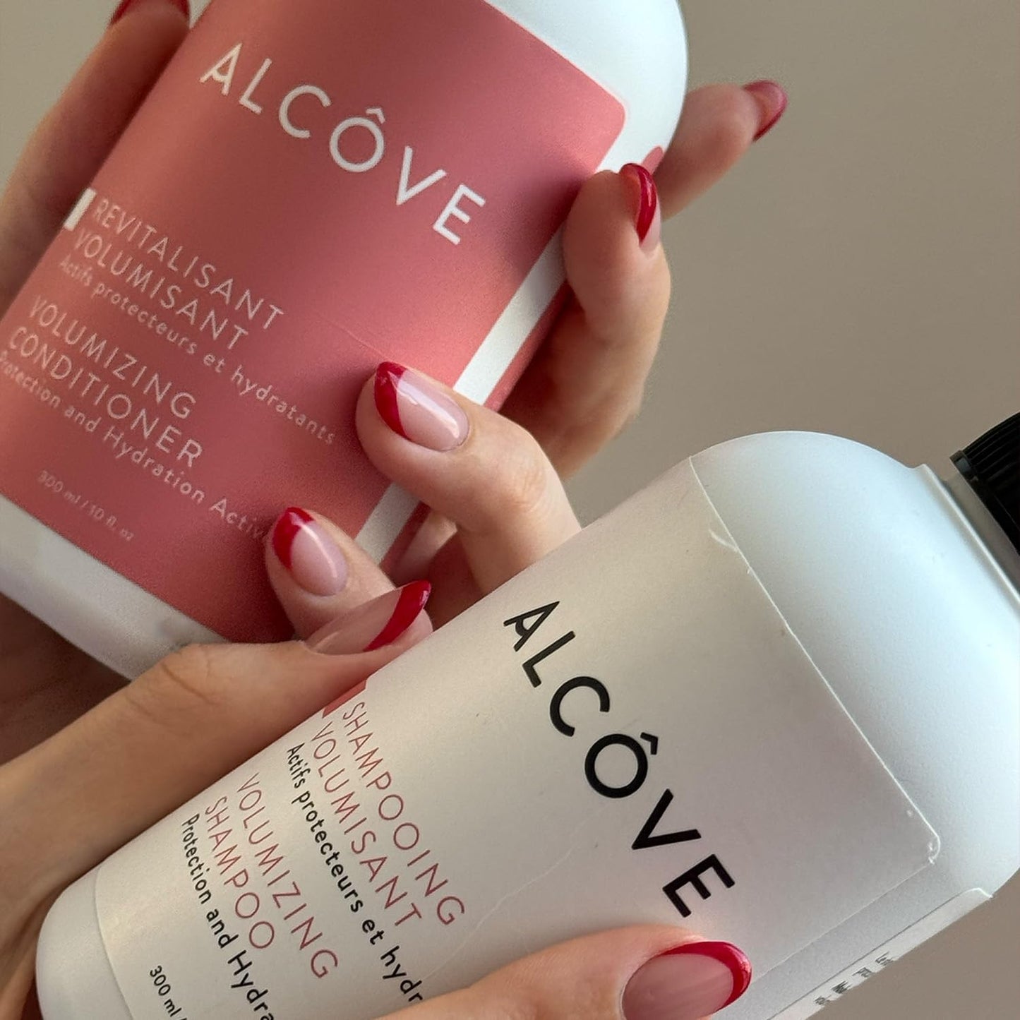 Alcôve - Volumizing Shampoo & Conditioner Duo - Fine and Thin Hair - Sulfate-Free - Lightweight Volume - Evening Primrose Oil - Mango Extract - Argan Beauty & Personal Care Alcove