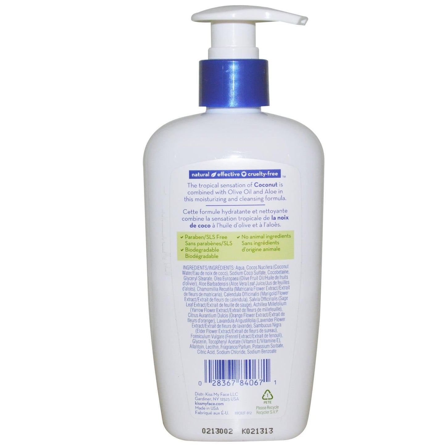 Moisturizing Hand Soap - Coconut 9 fl Ounce (266 ml) Liquid Beauty & Personal Care Kiss My Face