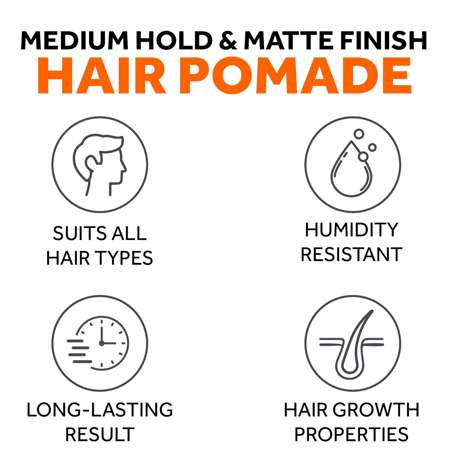 FOLLICLE BOOSTER Hair Growth Pomade - 1 Pack, Infused with Thinning Combating Ingredients, Water-based Cream Formulation, Ethically Sourced, Medium Beauty & Personal Care FOLLICLE BOOSTER