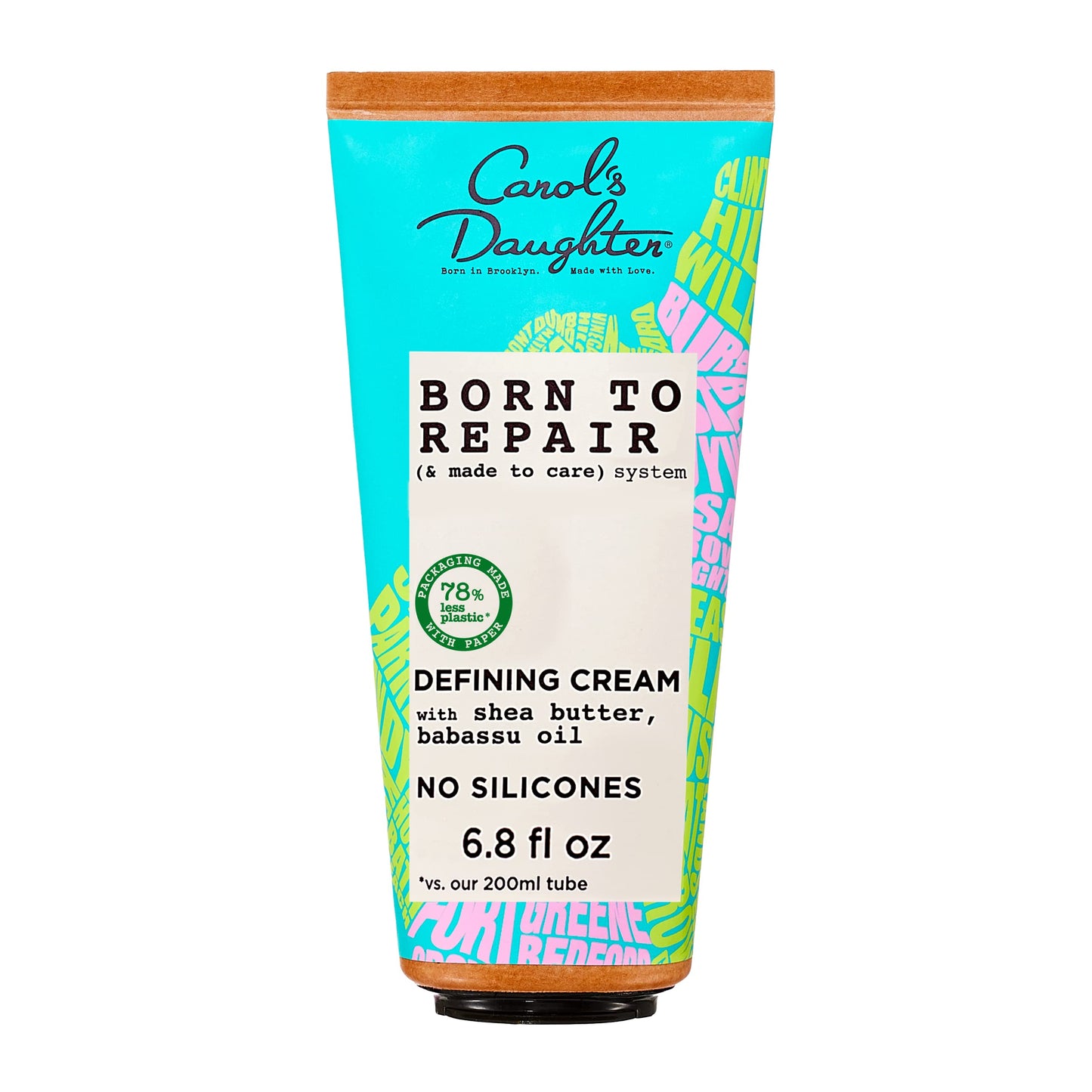 Carol's Daughter Born To Repair Leave In Hair Cream, Moisturizing, Curl Defining and Anti Frizz Hair Care for Curls with Shea Butter, 6.8 Fl Oz Beauty & Personal Care Carol's Daughter