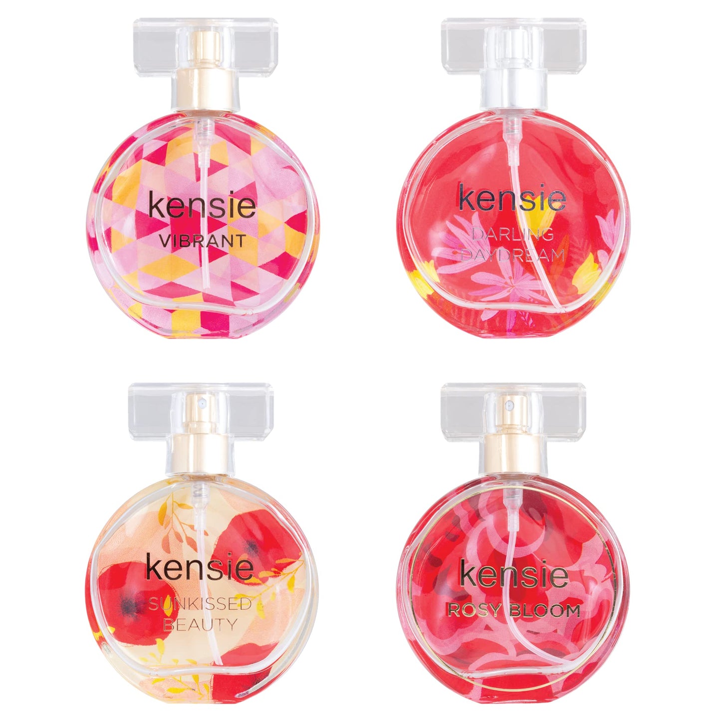 kensie Kensie 4 Piece Coffret - Vibrant, Darling Daydream, Sunkissed Beauty, Rosy Bloom, 0.67 fluid_ounces Beauty & Personal Care kensie