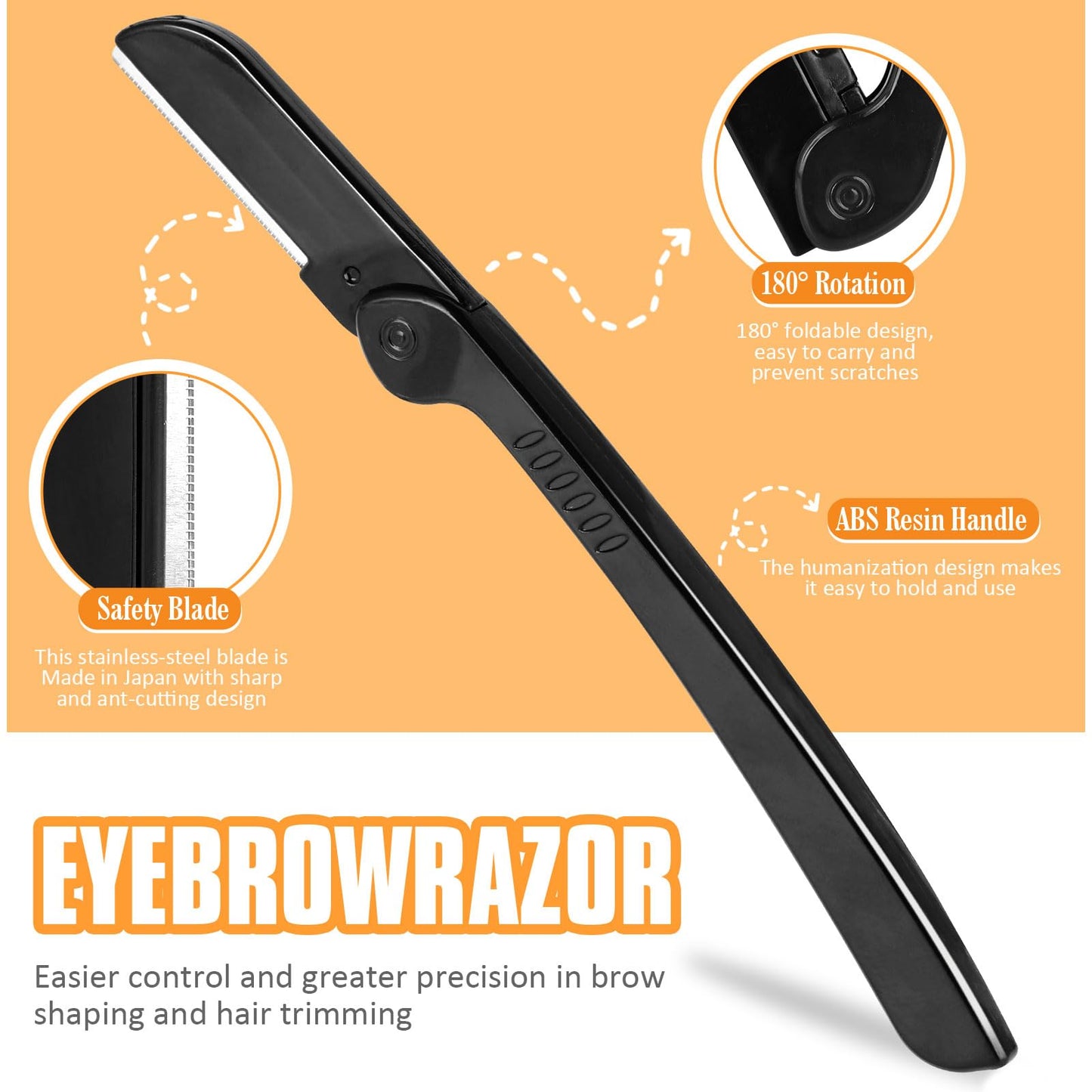Yougai Tweezers Set,9 Pcs Professional Stainless Steel Tweezer Kit-Great Precision Eyebrow Tweezers for Ingrown Facial Hair with Leather Travel Case Beauty and Personal Care Yougai