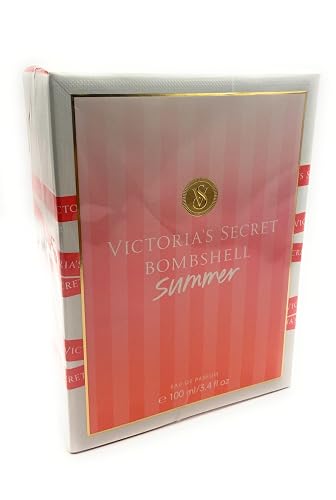 Victoria's Secret Bombshell Summer Perfume For Women Eau De Parfum 3.4 Fl Oz - Fruity Floral Scent with Juicy Grapefruit, Black Currant, Lily of the Beauty & Personal Care Victoria's Secret