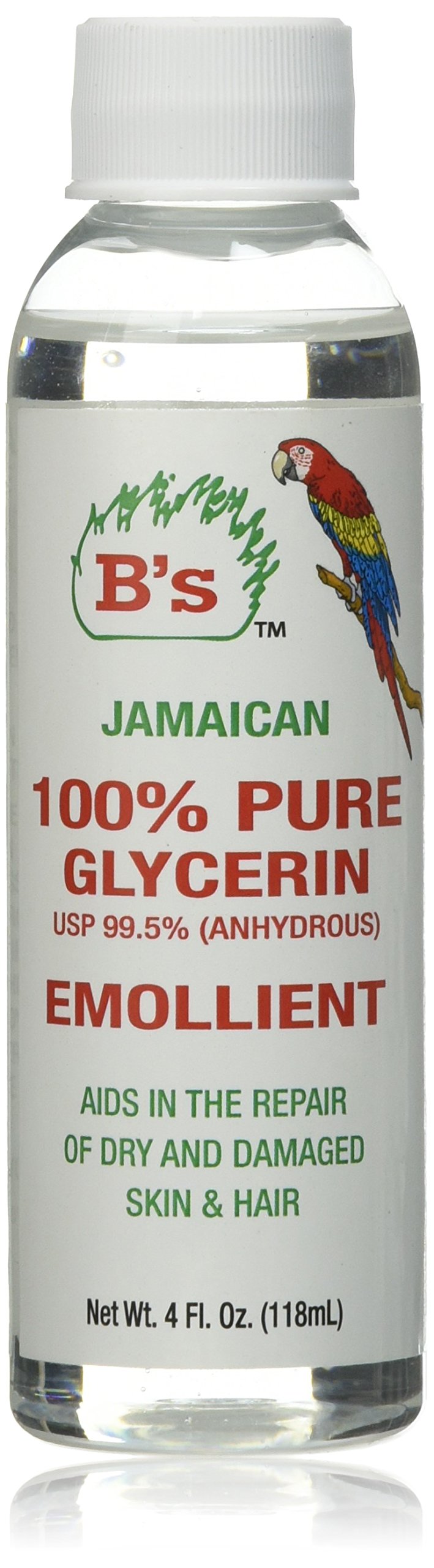 B's Jamaican 100% Pure Glycerine USP Beauty and Personal Care B's Hair and Beauty Products