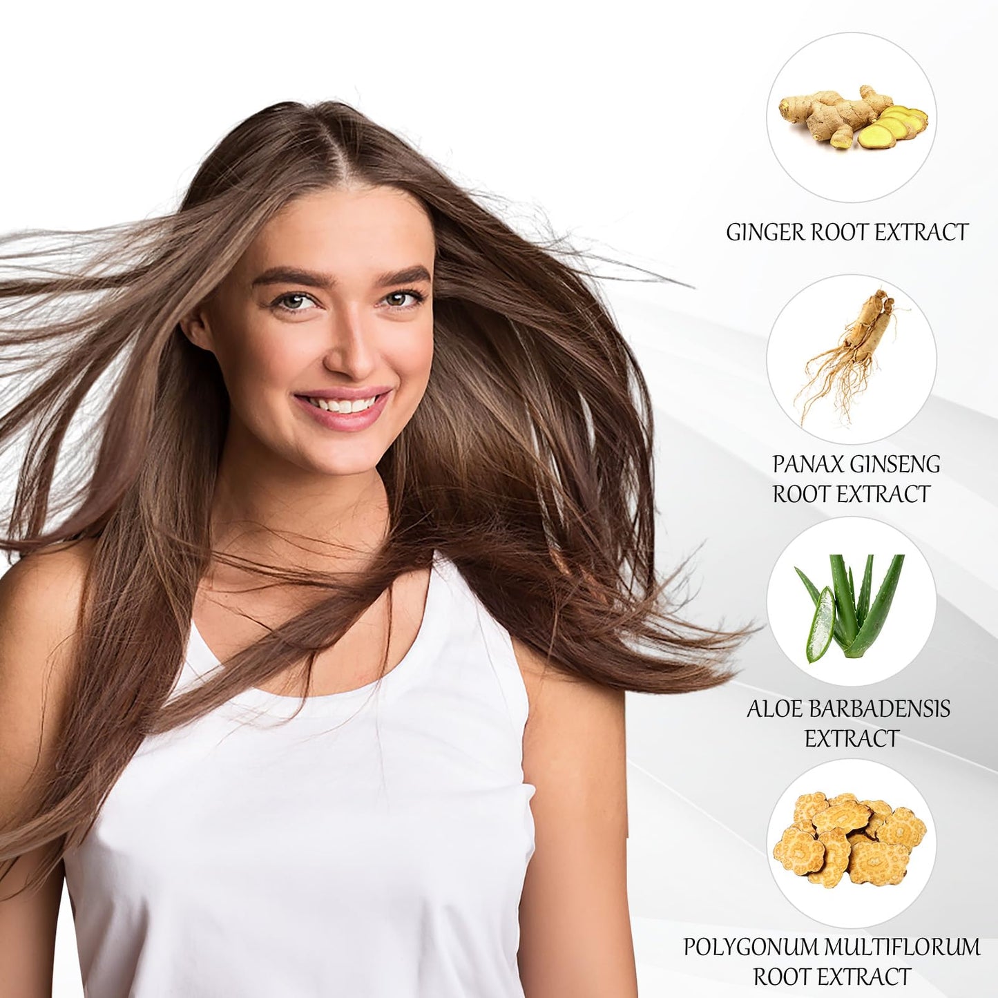 KAISASA Brown Hair Dye Shampoo 3 in 1, Hair Color Shampoo for Cover Grey Hair, Hair Dye Shampoo for Men and Women (Brown) Beauty and Personal Care KAISASA