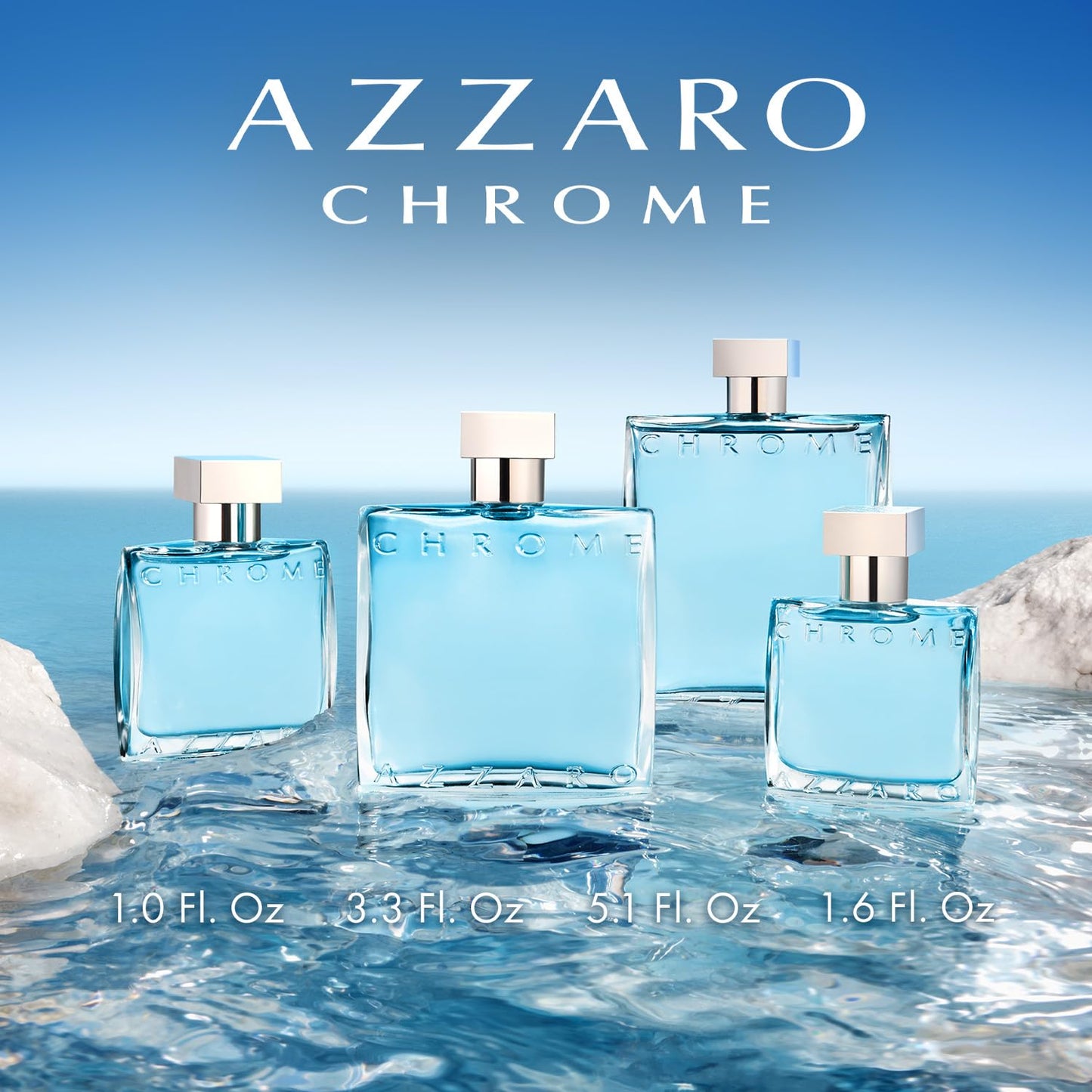 Azzaro Chrome Eau de Toilette Spray Beauty & Personal Care Azzaro