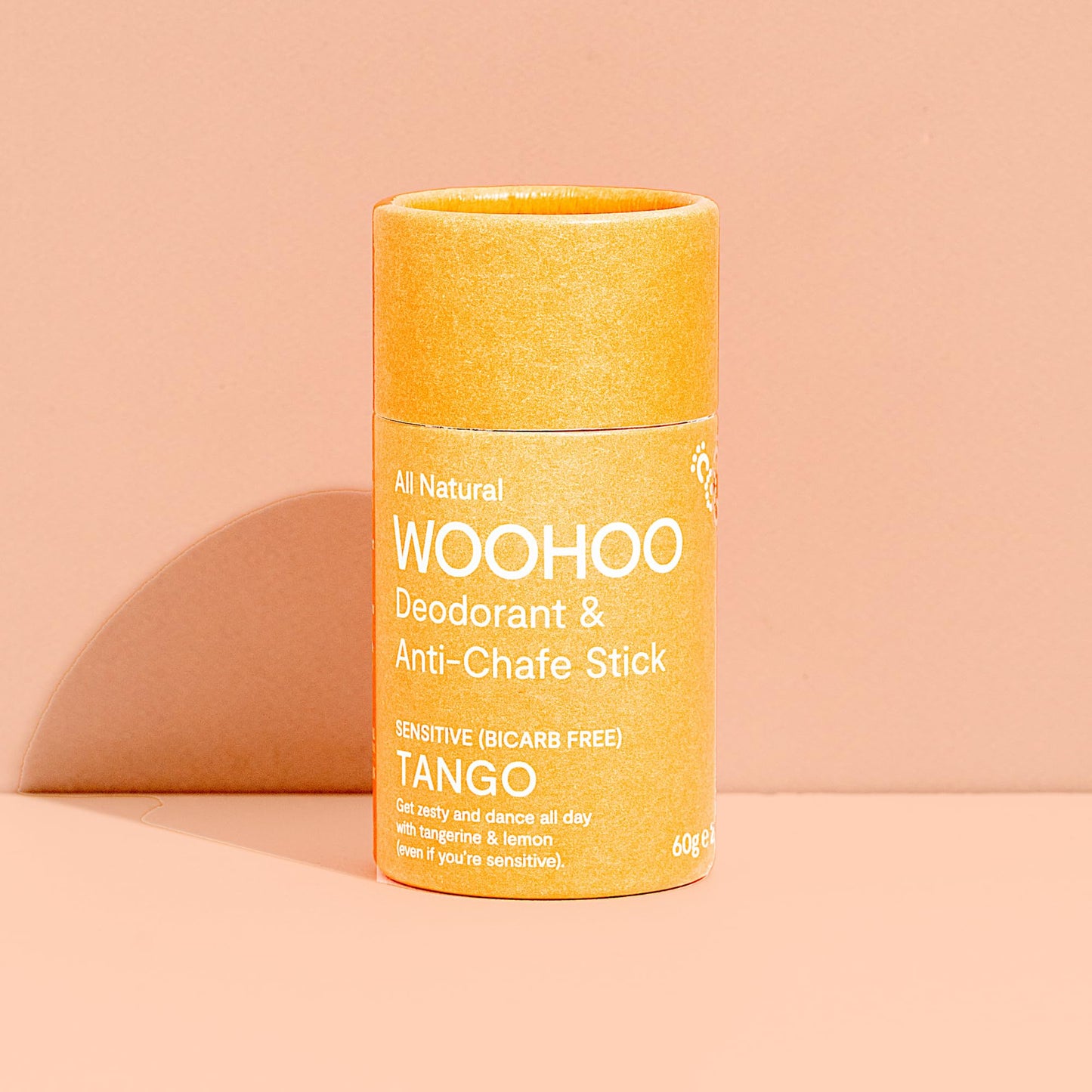 Woohoo! Body All-Natural Deodorant Paste - Tango (Sensitive Bicarb Free - Regular Strength 2.12 oz Eco Tube) Beauty and Personal Care Woohoo Body
