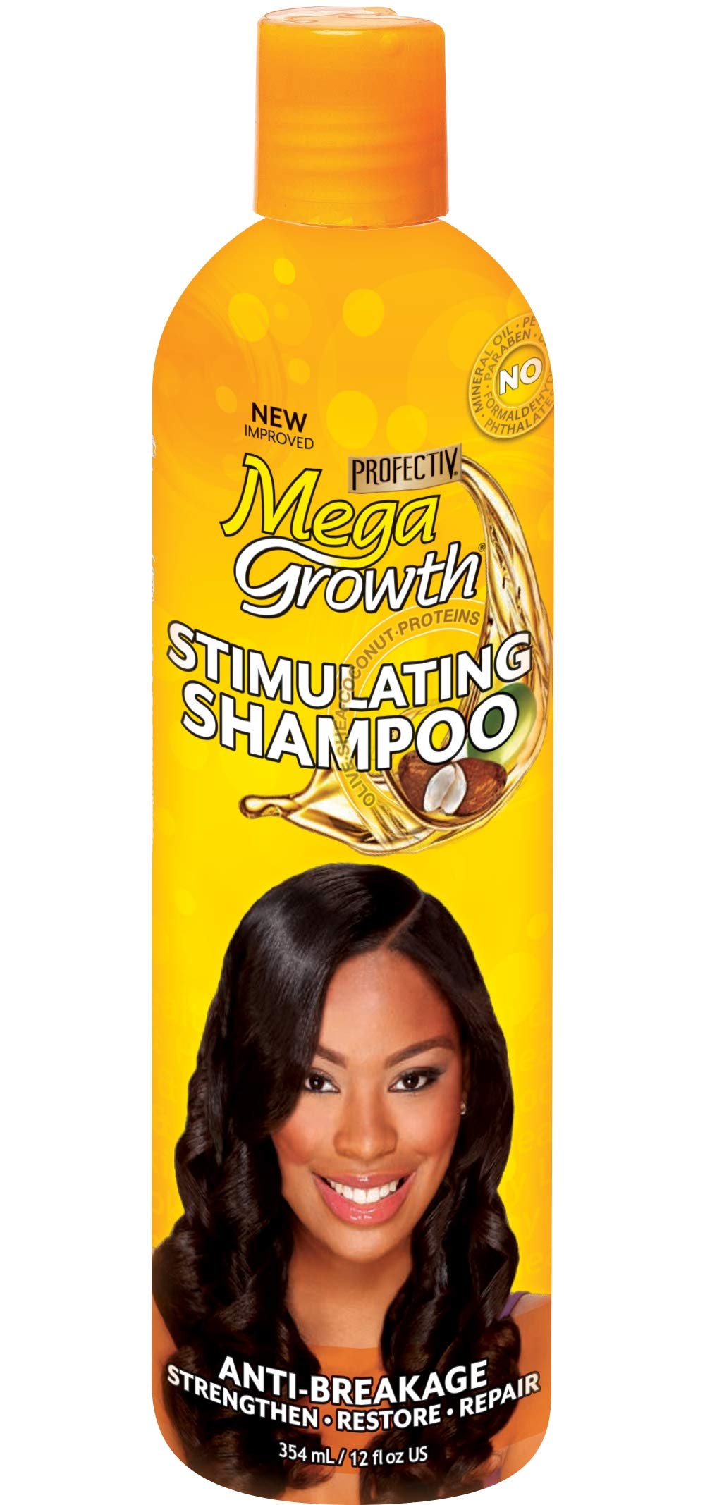 Profectiv Mega Growth Stimulating Shampoo 12 oz. (Pack of 2)