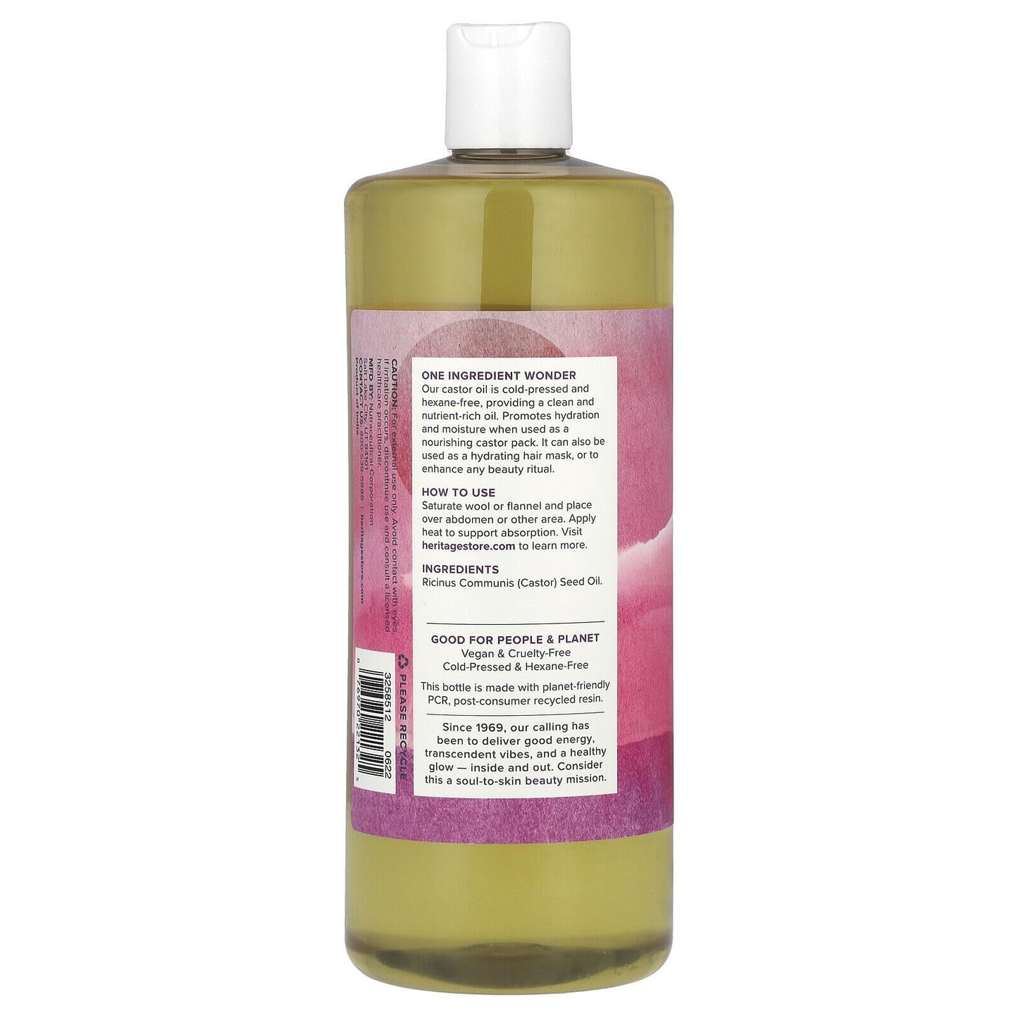 Heritage Store Castor Oil, 32 Ounce Beauty & Personal Care HERITAGE STORE