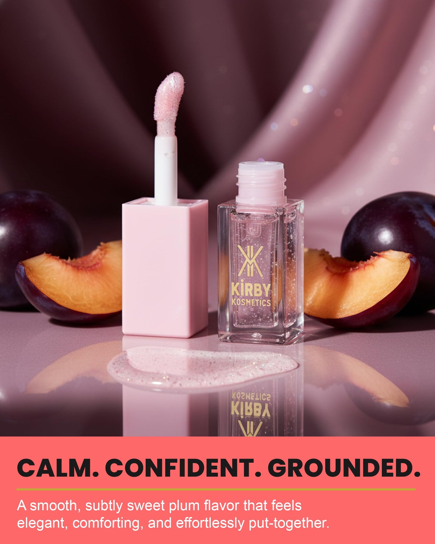 Kirby Kosmetics DivineDiva Lip Oil - TikTok-Viral Moisturizing & Hydrating High-Shine Lip Gloss with Hyaluronic, Coconut & Argan Oils - Vegan Lip Care Beauty & Personal Care Kirby Kosmetics