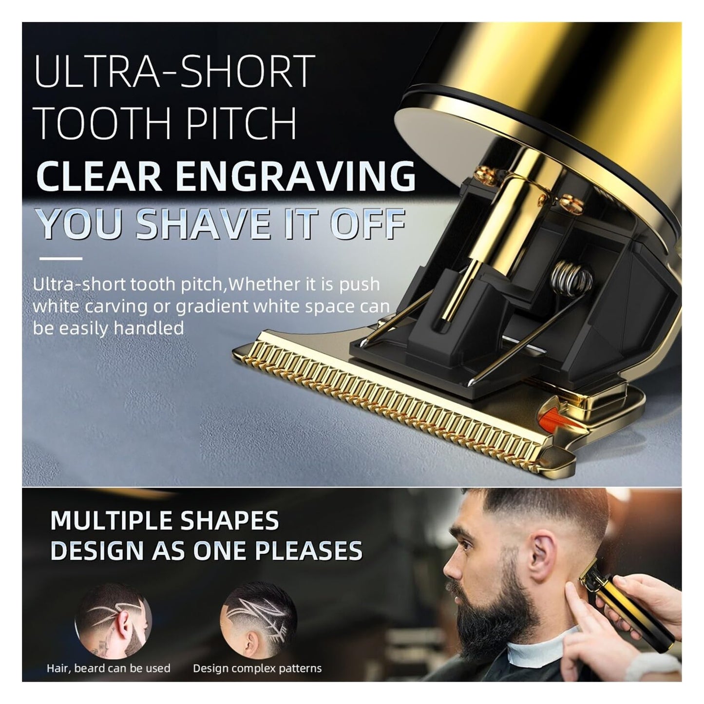 Razors Trimmer 2-in-1 Hair Trimmer & Men's Foil Shaver Electric Razor Barber Haircut Kit Mens Beard Trimmer Beauty and Personal Care ONWEBAYK
