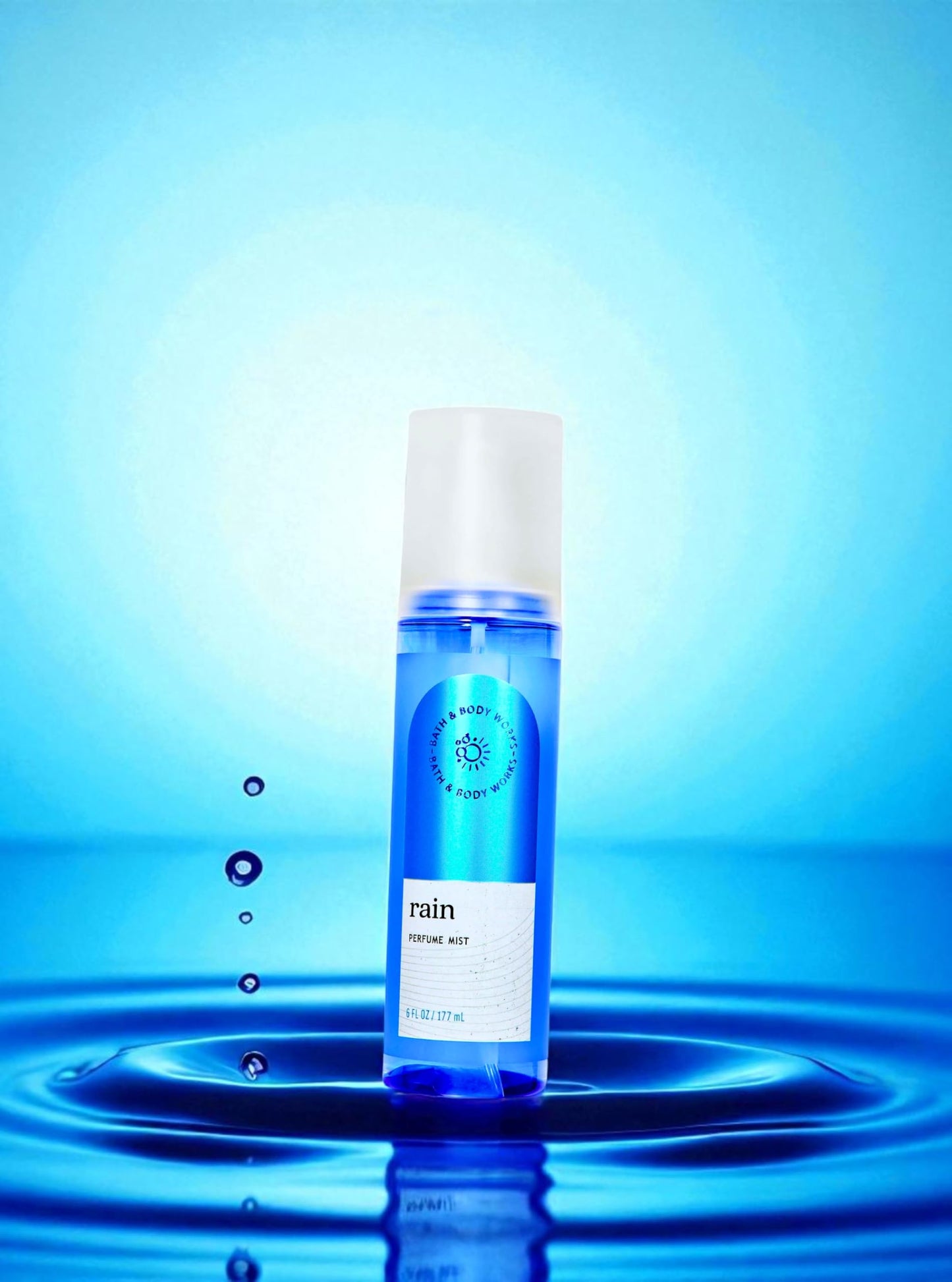 Bath & Body Works Rain Perfume Mist, 6 oz / 177 mL - Fresh Rain, Dewy Jasmine, and Soft Musk Women’s Body Spray Beauty & Personal Care Bath & Body Works