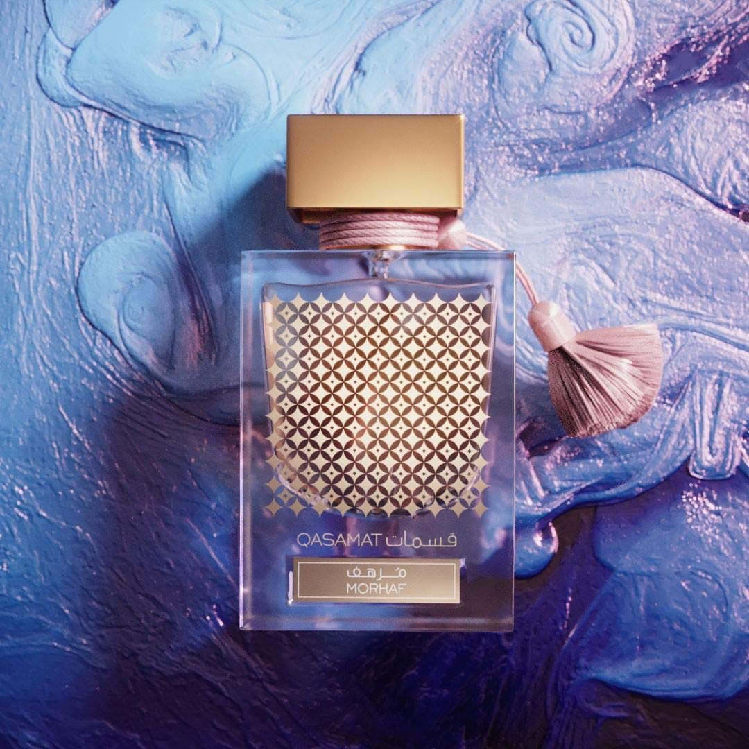 RASASI Qasamat Morhaf Unisex EDP - 65 ML (2.1 oz) |Damask Rose & Geranium on a Oriental Bed of Precious Woods | Royal & Luxurious Perfumes Beauty & Personal Care RASASI