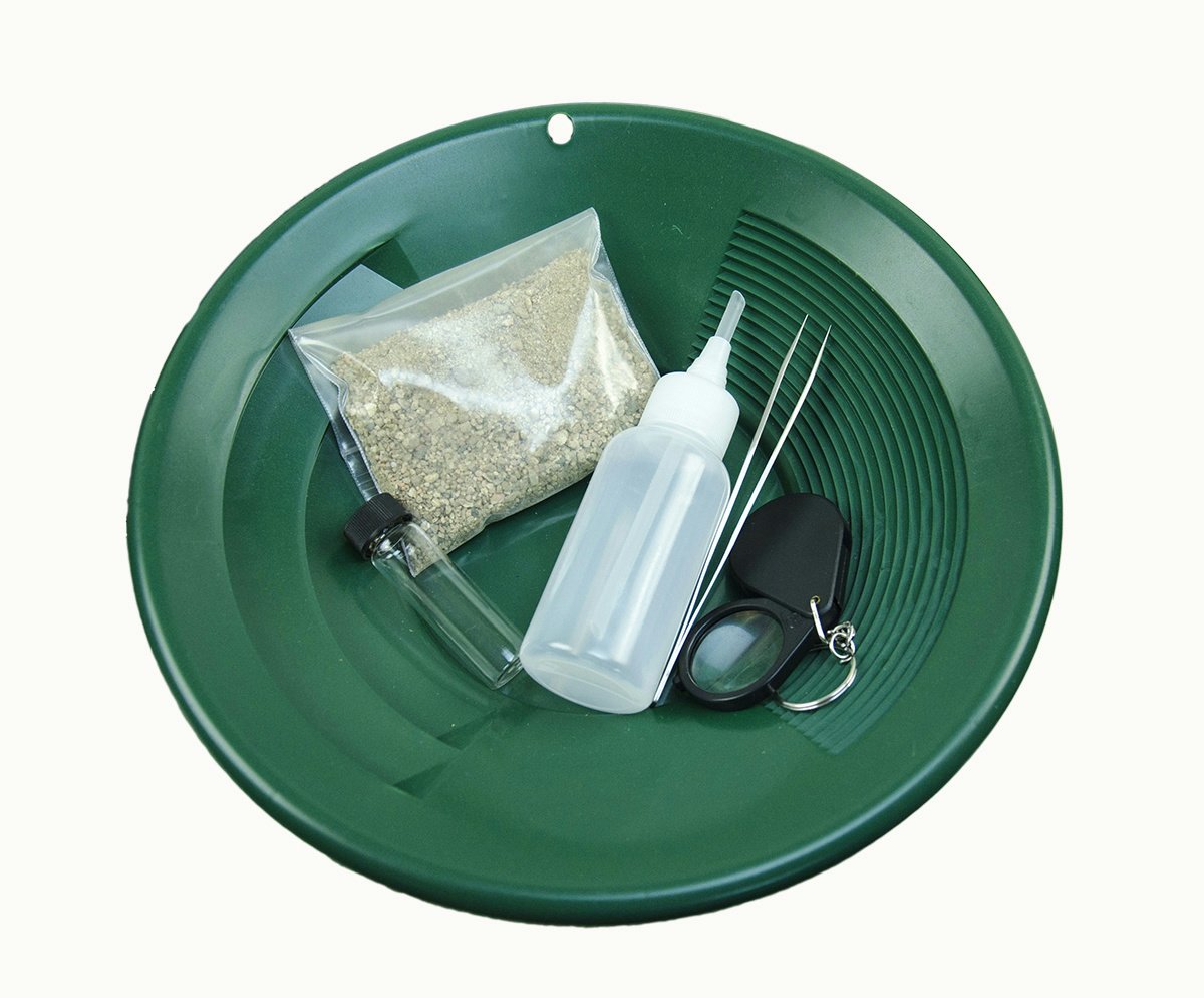 10" Green Gold Rush Mining Kit Beauty and Personal Care Make Your Own Gold Bars