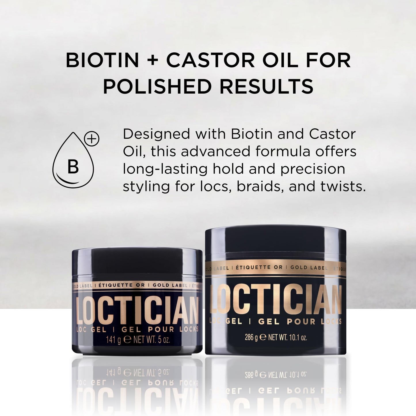 Style Factor LOCTICIAN Gold Label Premium Pomade with Biotin & Castor Oils - Strong Hold, Expert Styling Gel for Locs, Twists, Braids for All Hair Beauty & Personal Care Style Factor
