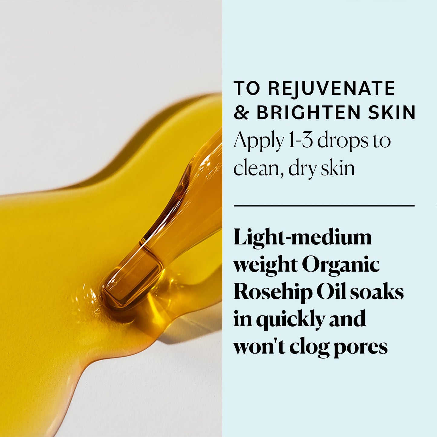Sky Organics Travel Size Revitalizing Glow Face Oil, Rosehip Oil for Face - Nourishes Without Clogging Pores, Rosehip Seed Oil Organic for Bright Beauty & Personal Care Sky Organics