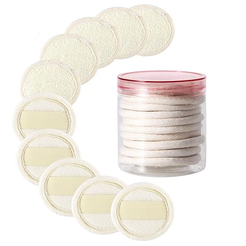 10 Packs Exfoliating Loofah Sponge Loofa Pads,Loofah Face Brush Cleanser and Massager,100% Natural Eco Loofah for Man Women Facial Cleansing Body Wash Beauty & Personal Care Delicate girl