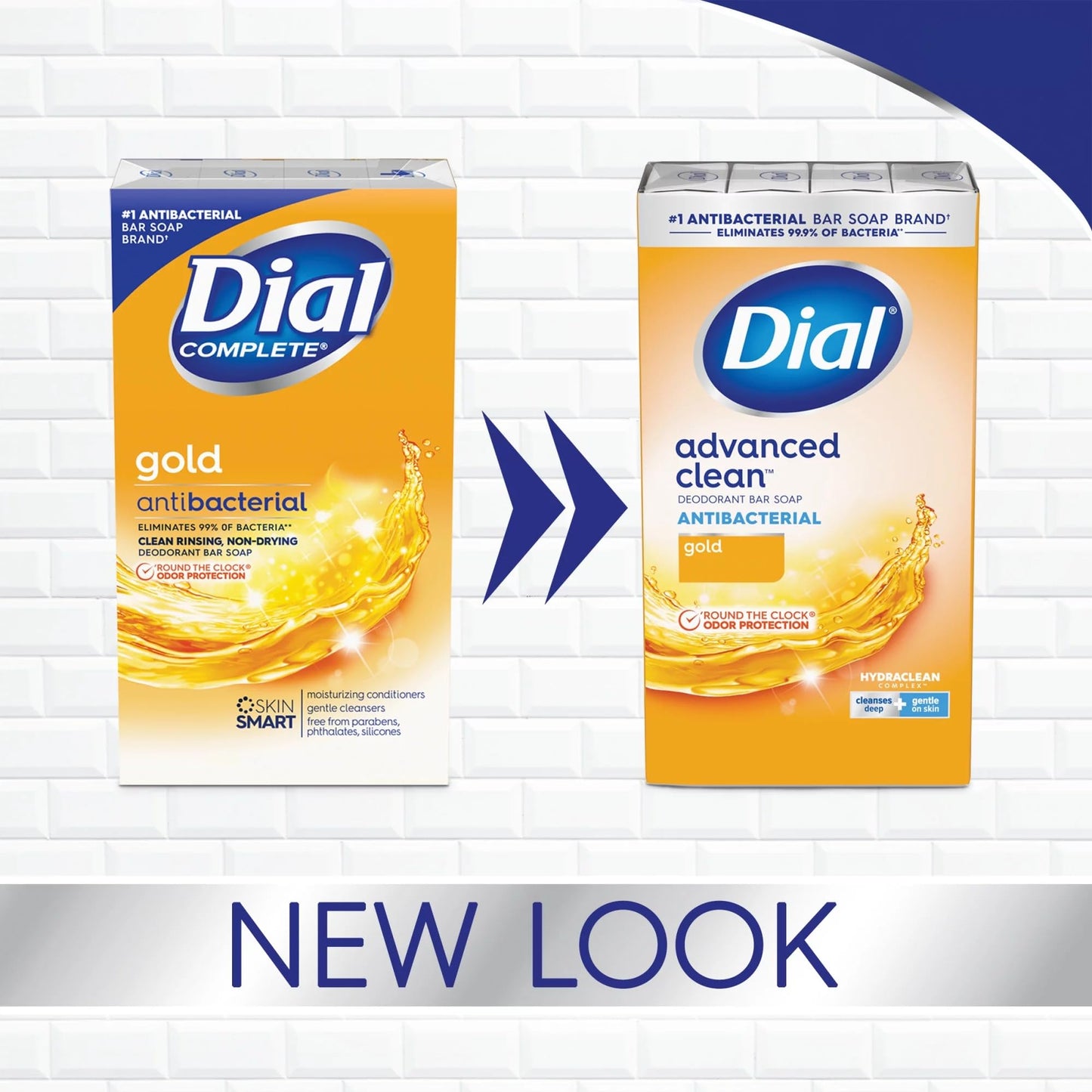 Dial Bar Gold Antibacterial Deodorant Soap, 4 oz ea 8 Count(Pack of 3) Beauty & Personal Care Dial
