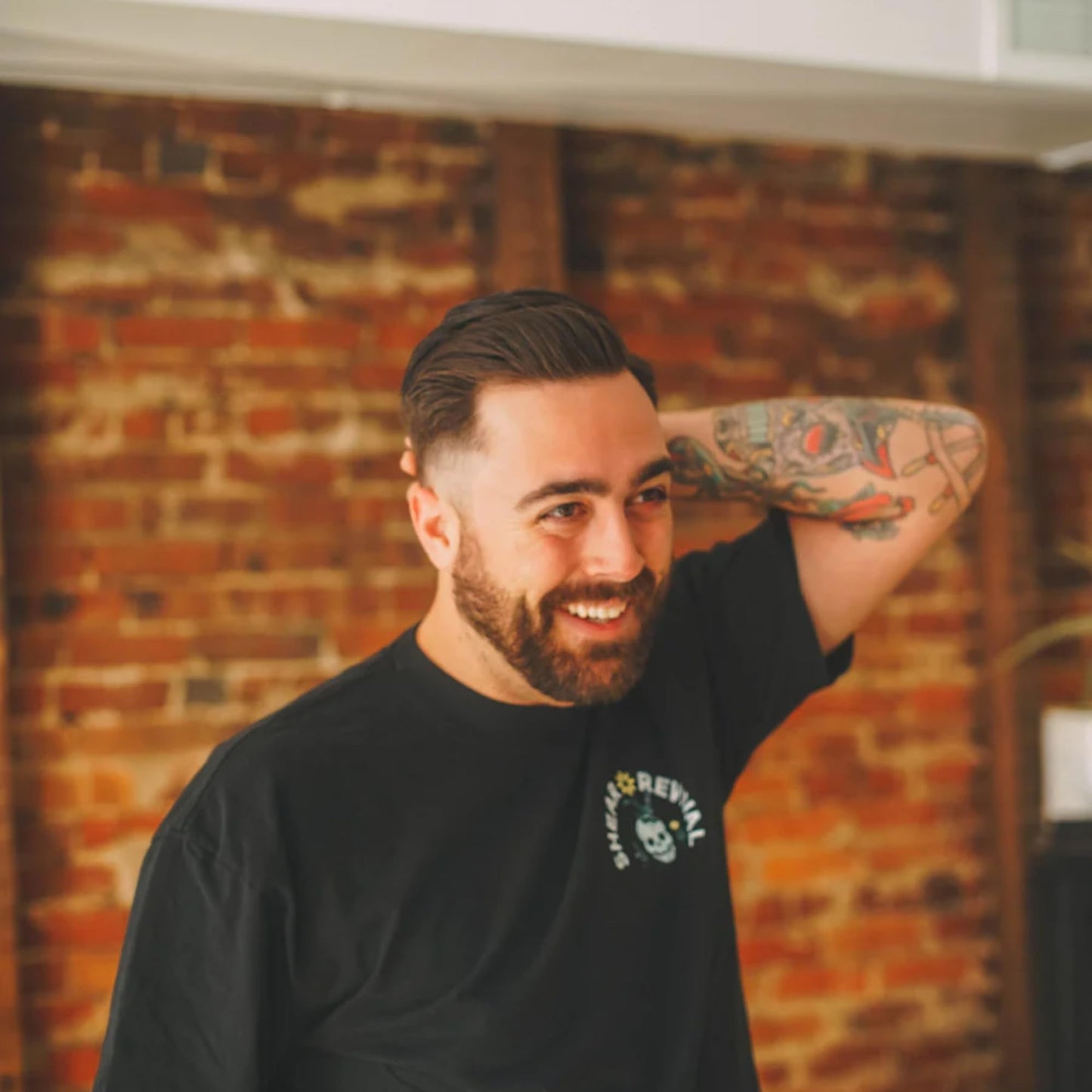 Shear Revival American Gardens Clay Pomade for Men & Women - Vegan, Strong Hold, Matte Dry Finish for All Hair Types, 99% All Natural Ingredients Beauty & Personal Care Shear Revival