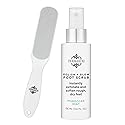 Dermasuri - Callus Remover Foot Scrub - Exfoliating Feet Spray-on Formula and Reusable Deluxe Sole File - Dead Skin Remover, Callus Rasp Scrubber Beauty & Personal Care Dermasuri