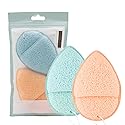 DAGEDA 2 PCS Konjac Facial Sponge, Deep Pore Cleansing and Exfoliating Blackheads, Daily Facial Cleansing, Makeup Remover, Glove Bath Sponge, Suitable Beauty & Personal Care DAGEDA