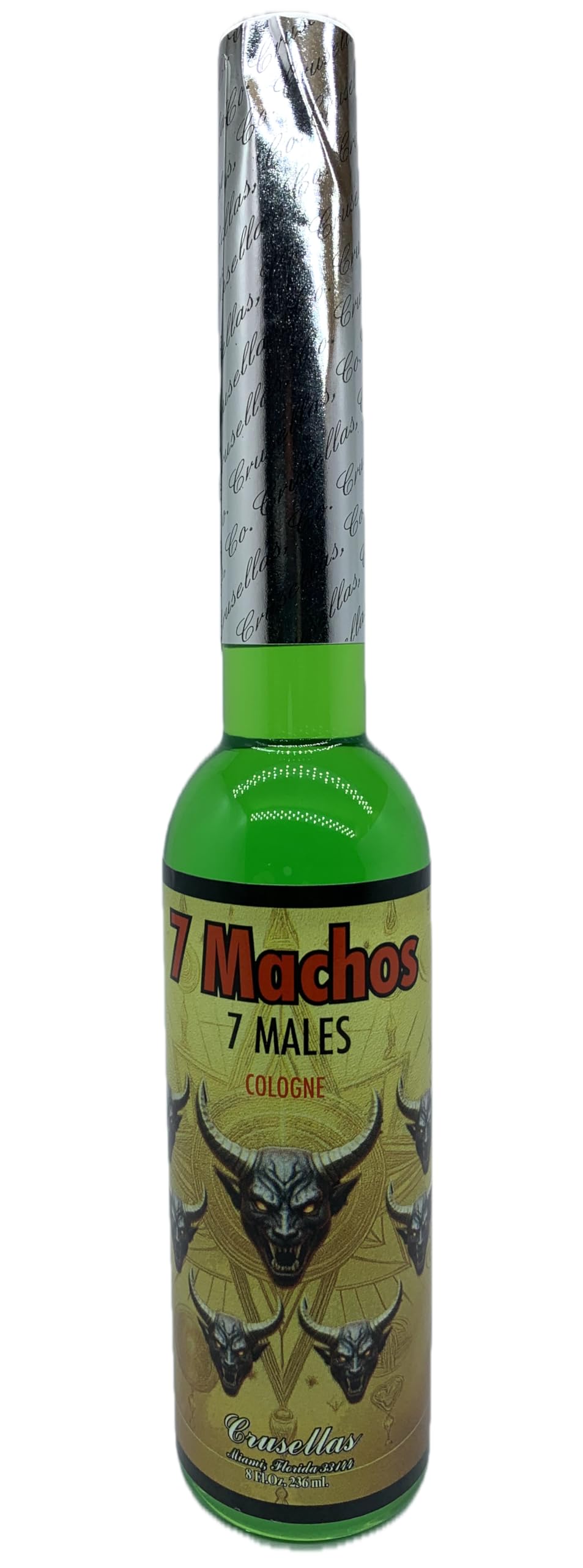 Crusellas 7 Males (7 Machos) Cologne 7 Fl. Oz. Beauty & Personal Care Crusellas