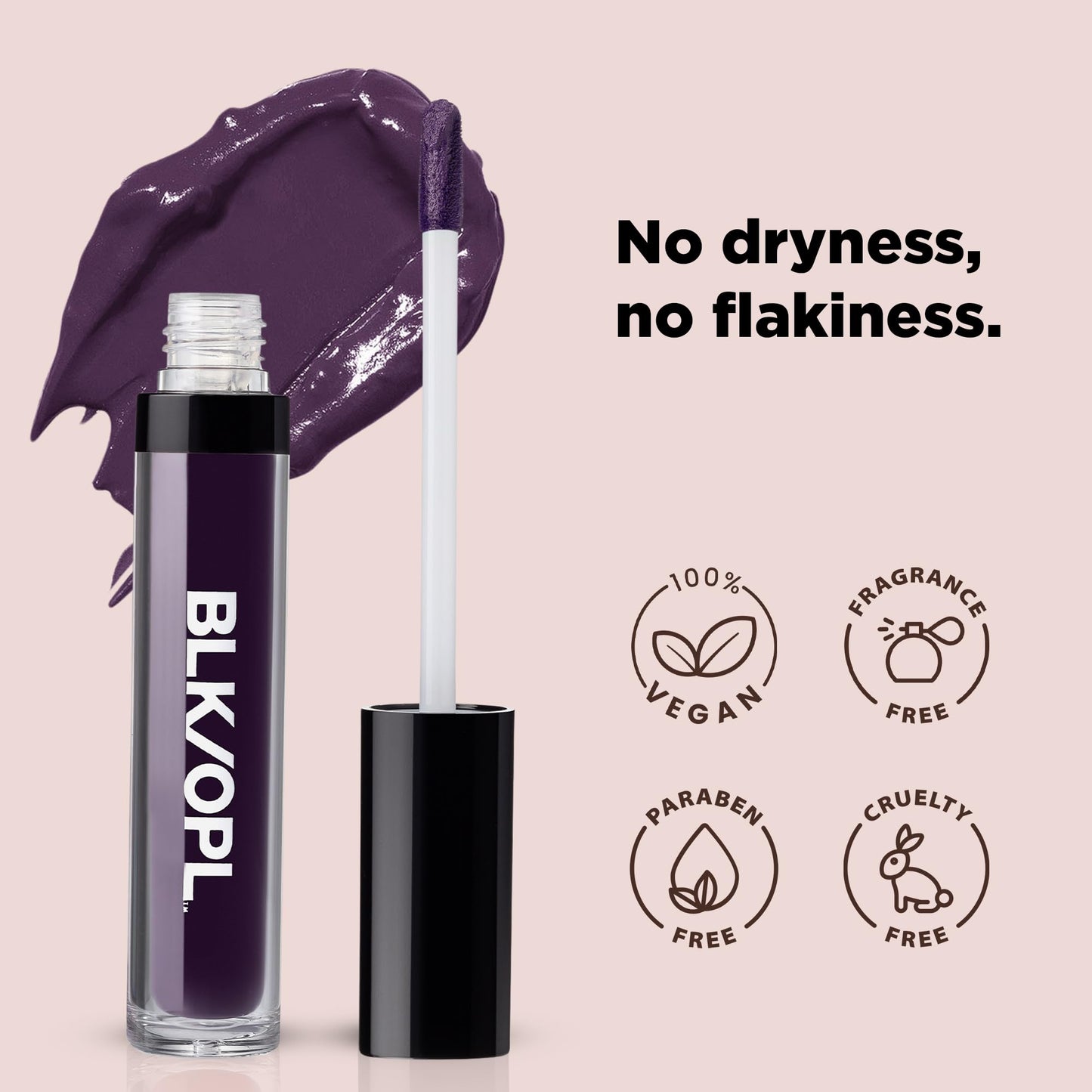 Black Opal BLK/OPL COLORSPLURGE Liquid Matte Lipstick, Raisin Crush - long-lasting, enriched with Vitamins C & E, paraben-free, cruelty-free Beauty & Personal Care Black Opal