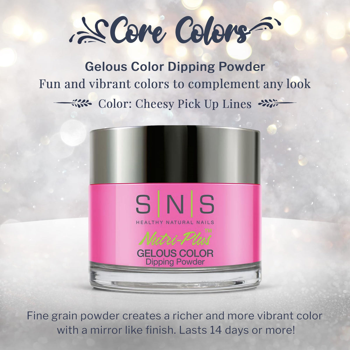 SNS Nail Dip Powder, Gelous Color Dipping Powder - Salon & DIY Nail Art